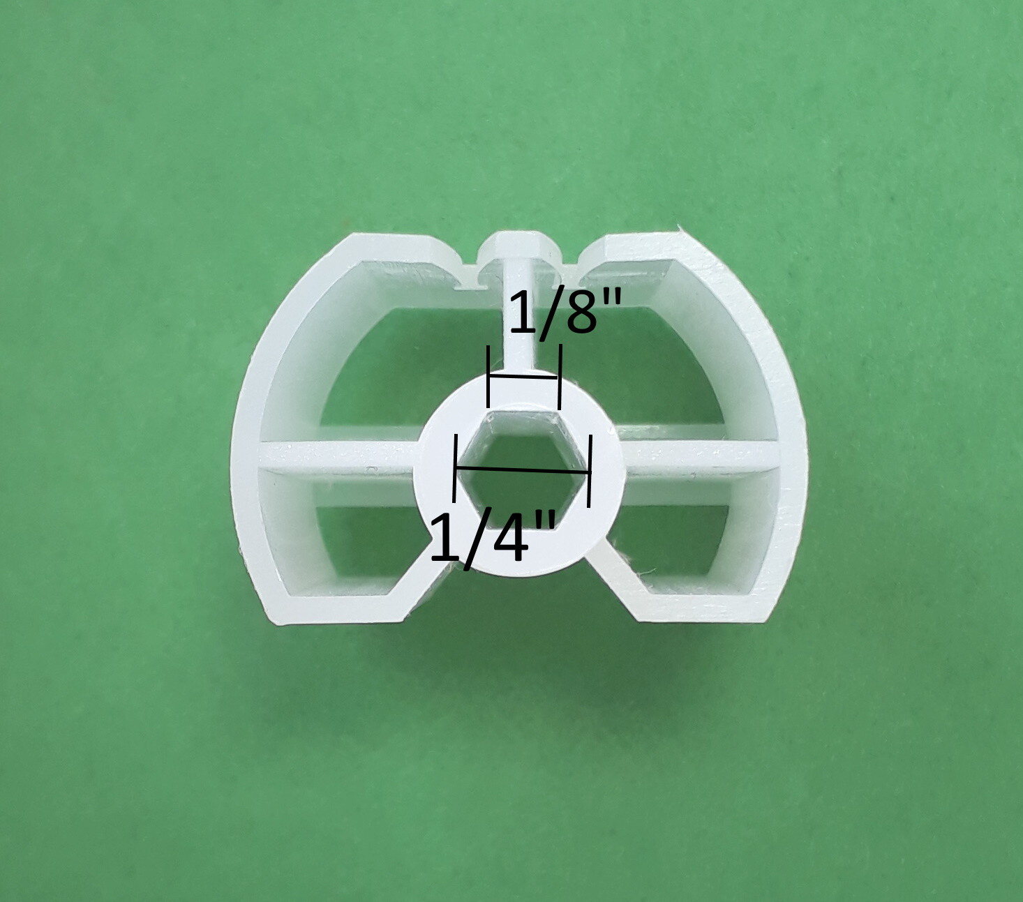 1 Qty: Plastic Tape Drum for Low Profile Horizontal Blind