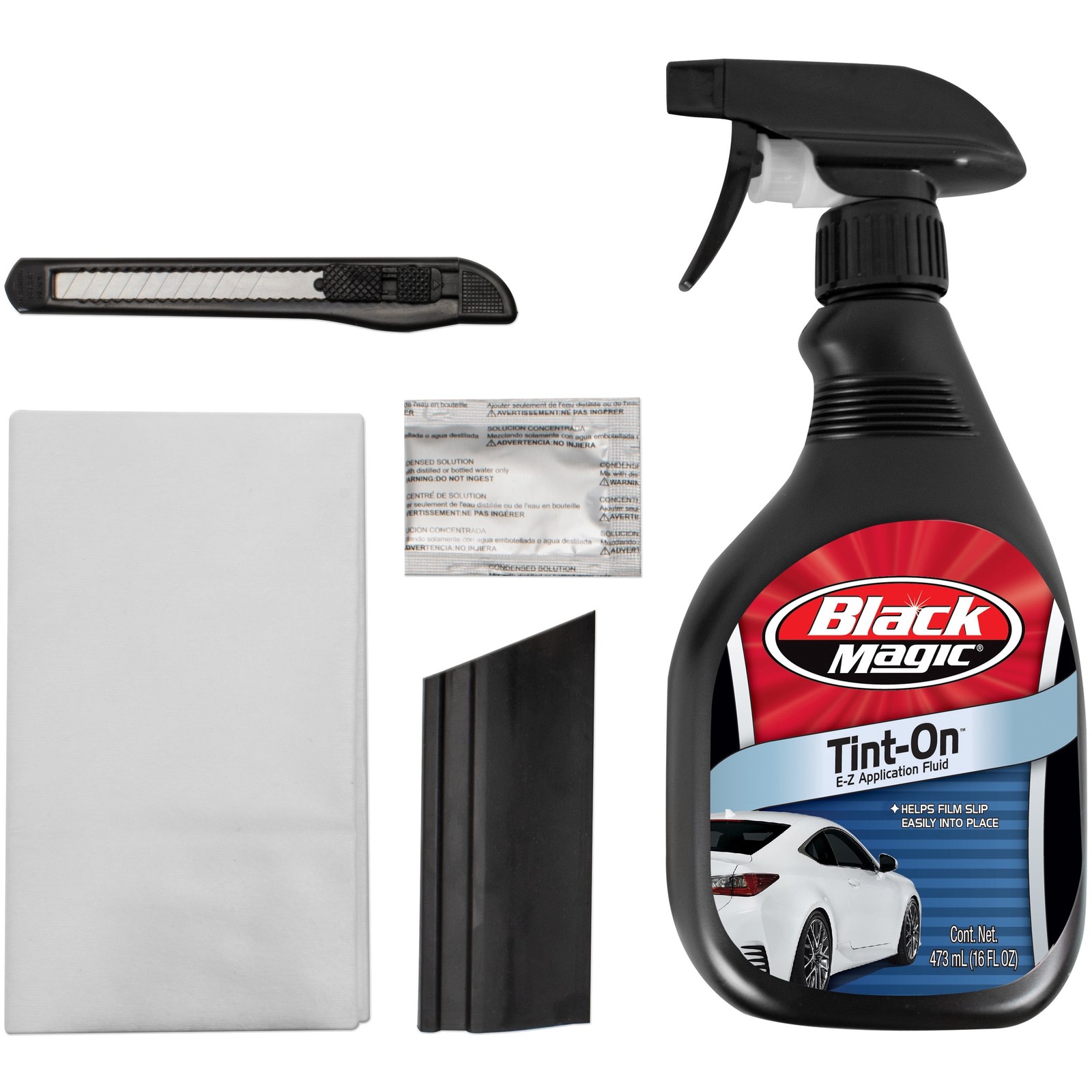 Automotive Window Tint Film Application Kit 5 Piece Set, 5079032