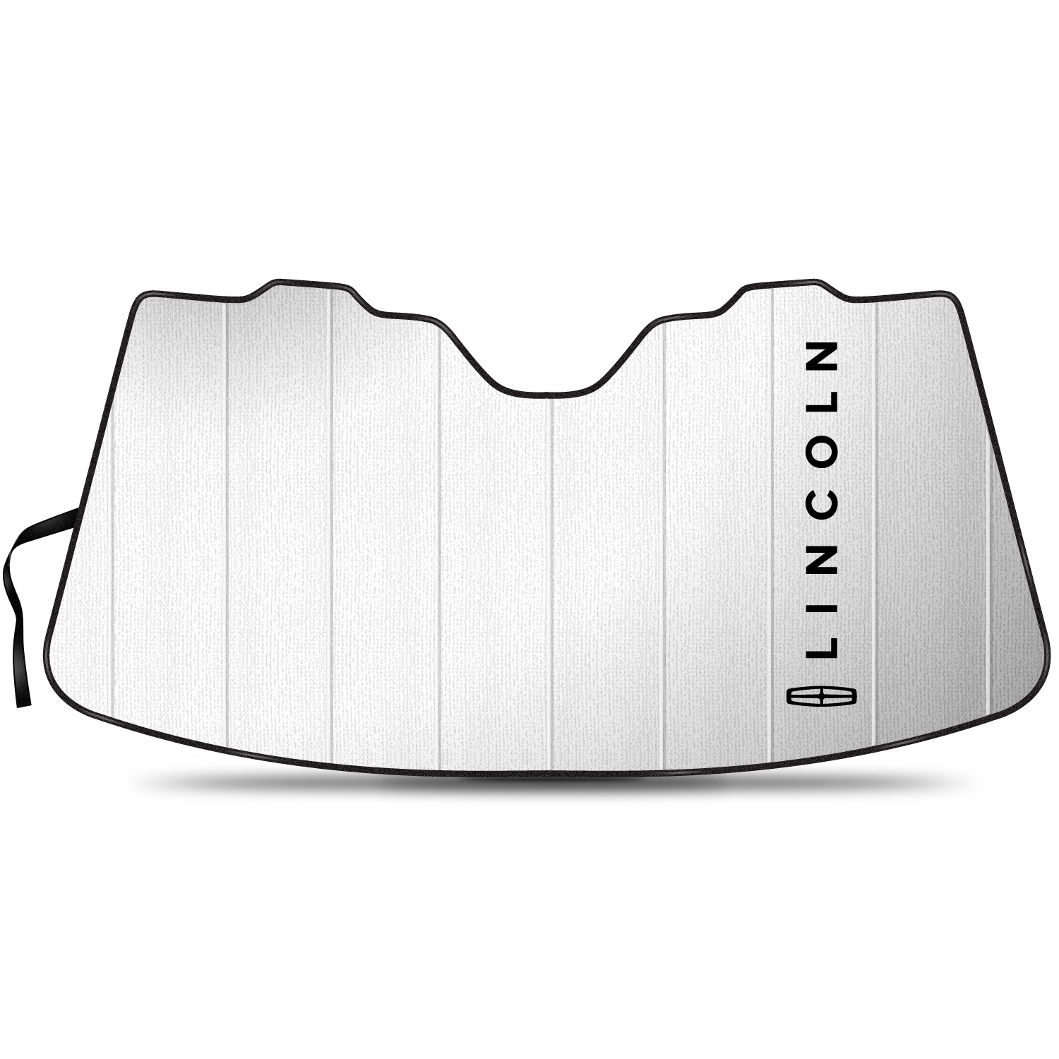 Lincoln Universal Fit Auto Windshield Sun Shade at Jumbo Size