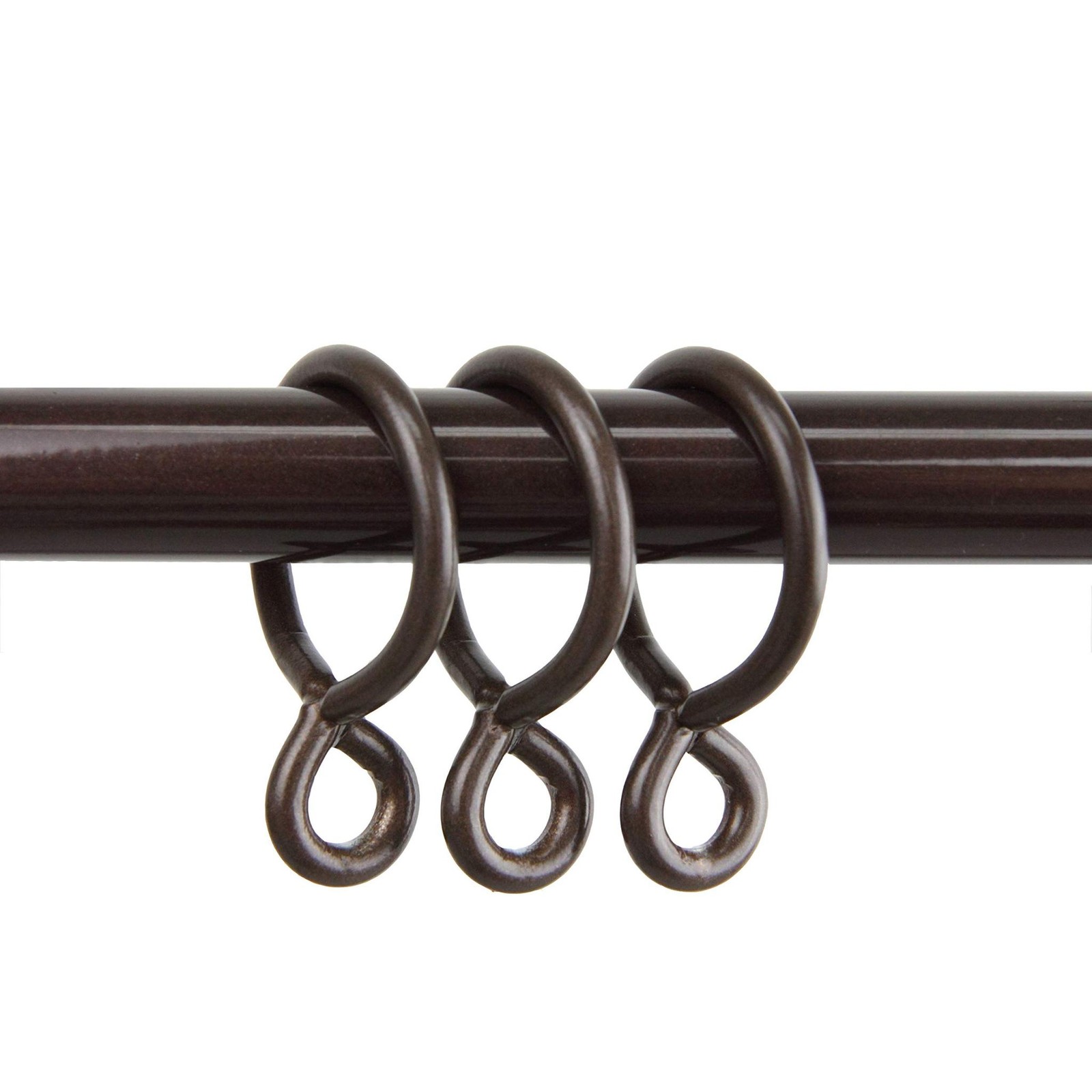 InStyleDesign 10 Curtain Eyelet Rings 1 inch – n/a Brass Finish