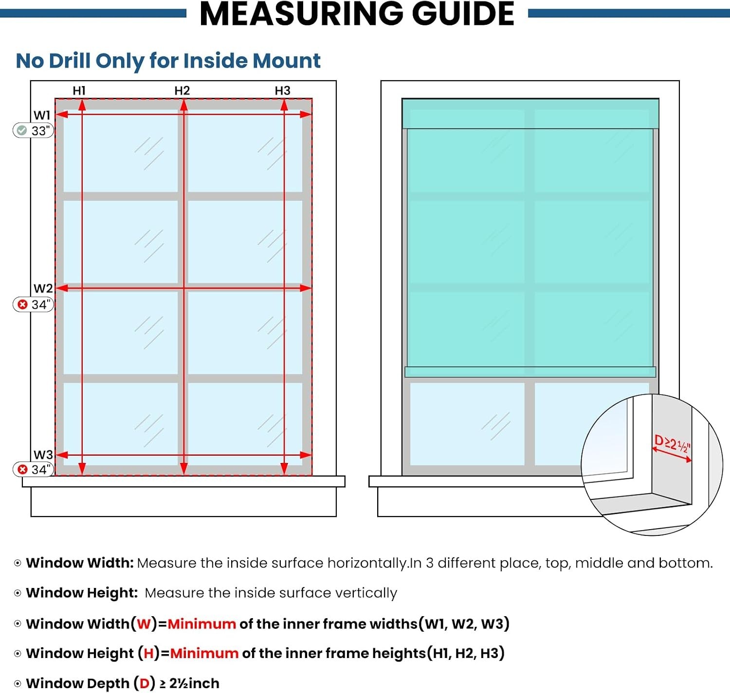 Motorized Blinds No Drill Automatic Blinds for Windows Cordless Roller Shades
