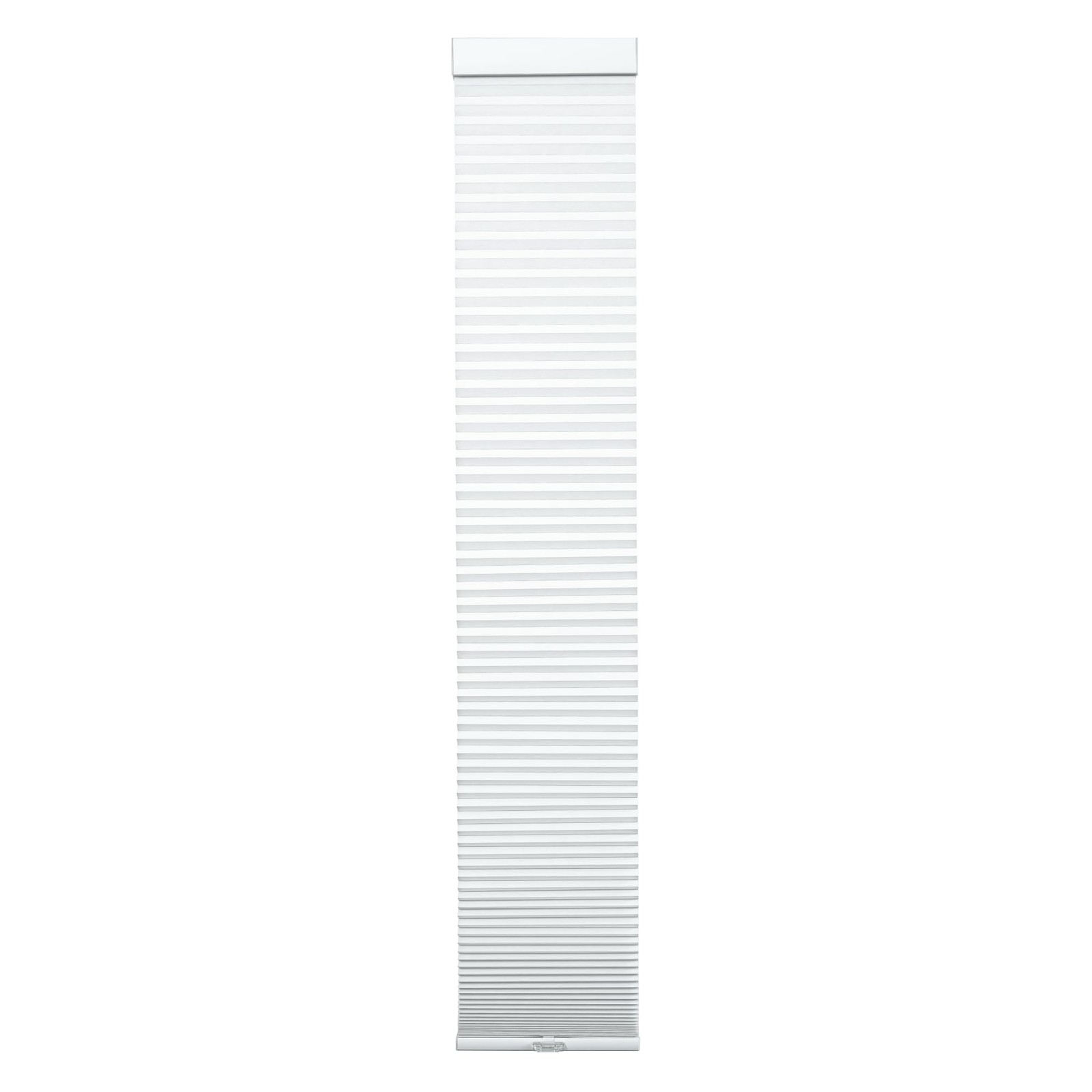 Cordless 1.5″ Light Filtering Sidelight Cellular Shade, 7″ W x 72″ H, White