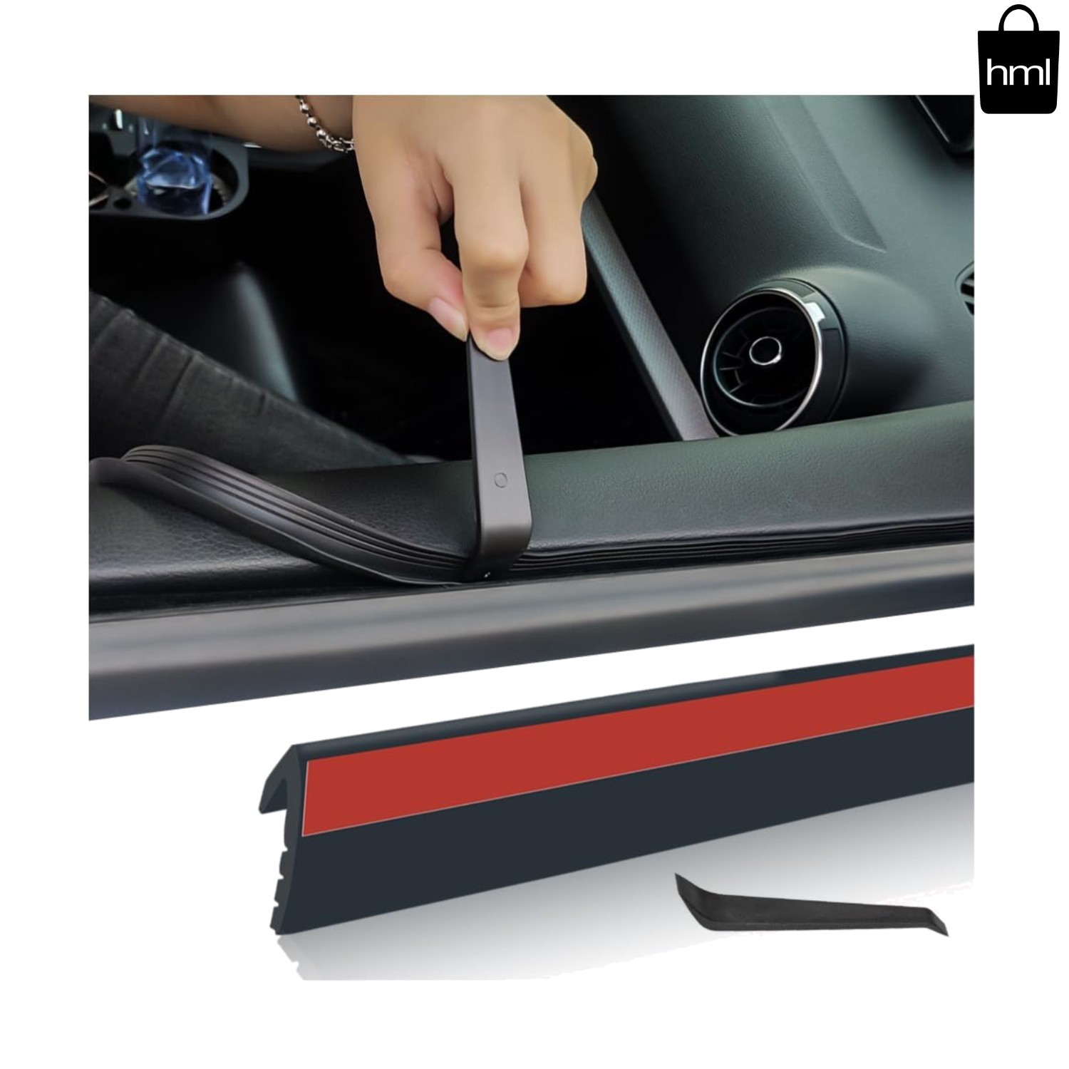 13.12FT Car Window Seal Strip,Rubber Automotive Weather Stripping for Car Window