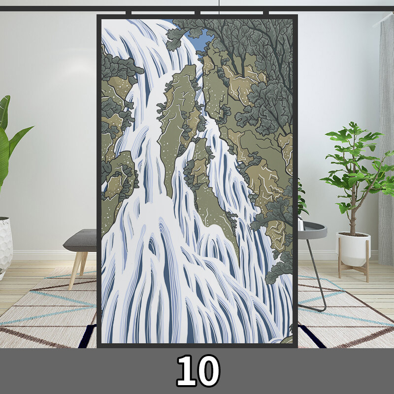 Window Film Japanese Static Cling Opaque Glass Sticker Home Decor