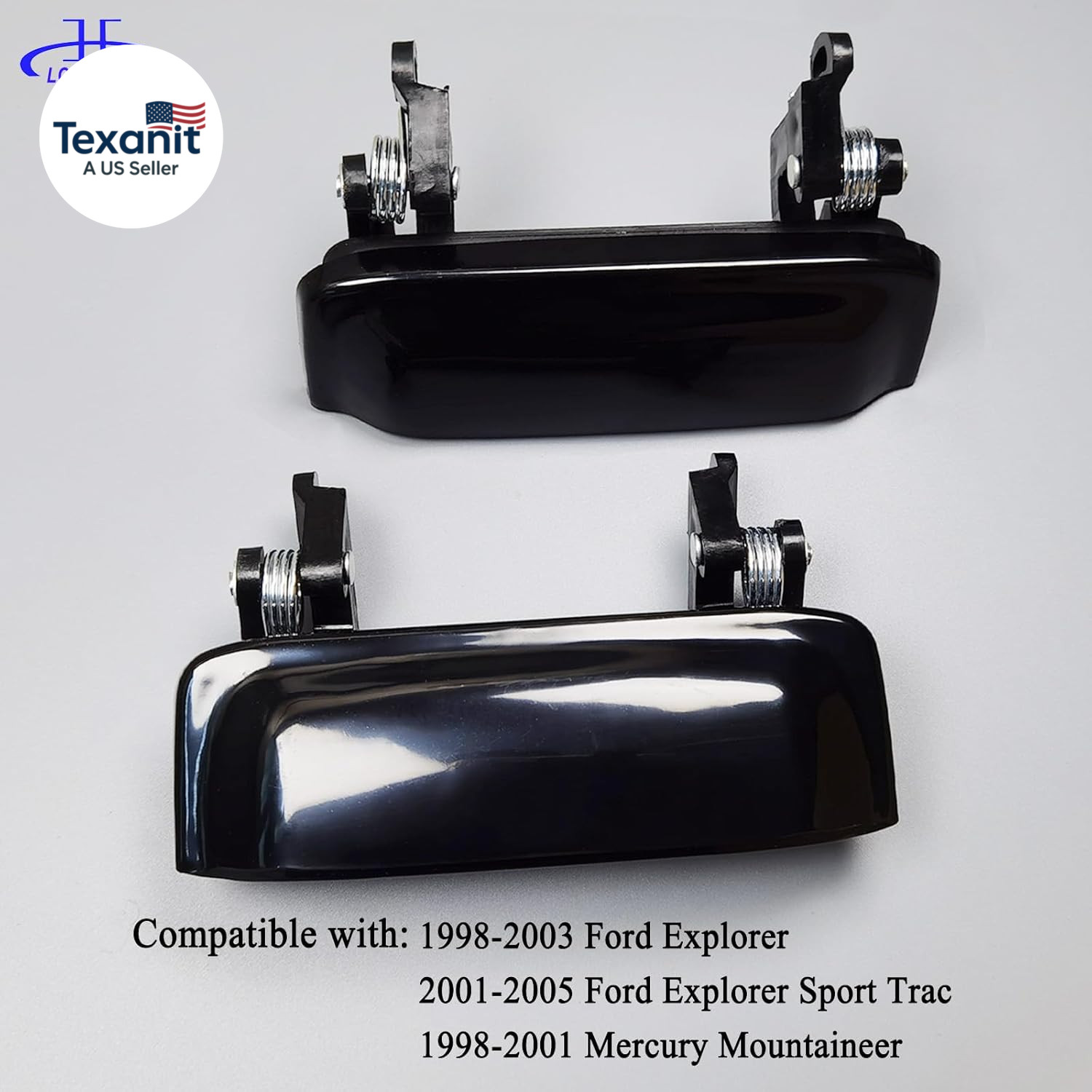 Set of 8 Exterior & Interior Door Handles for 1998-2003 Ford Explorer, 2001-2005