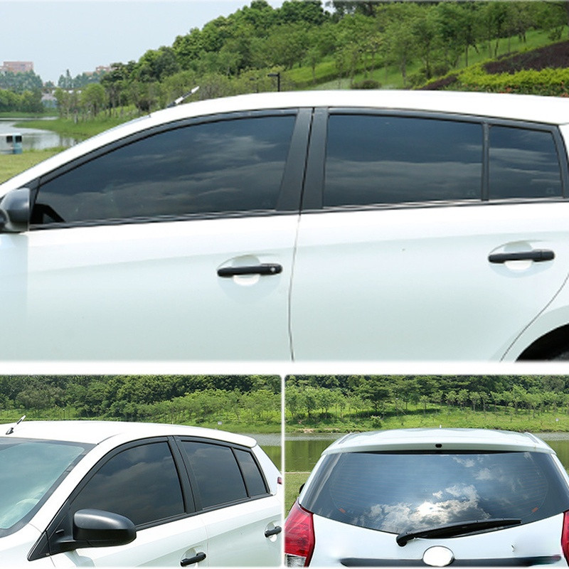 DIY Car Window Foils Tint Tinting Film Roll Auto Glass Stickers Sunshade 5-50%