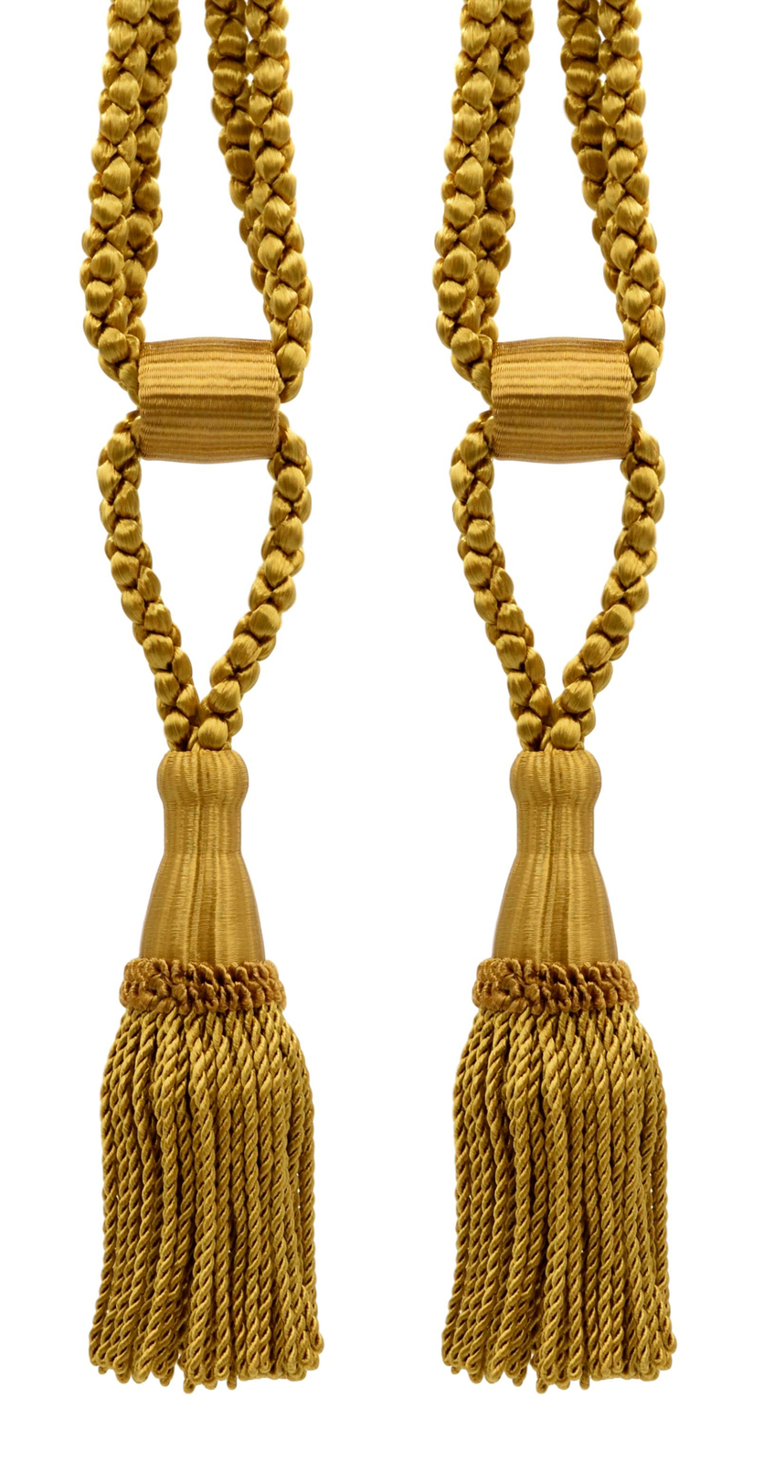 DÉCOPRO Tassel Tieback, Adjustable Cord Length, Color# D05 [Set of 2]