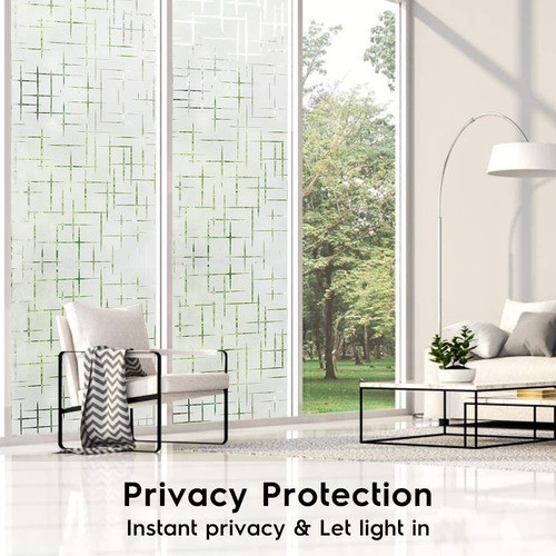3D Window Privacy Film Static Window Clings Vinyl Decals Sticker Door Home