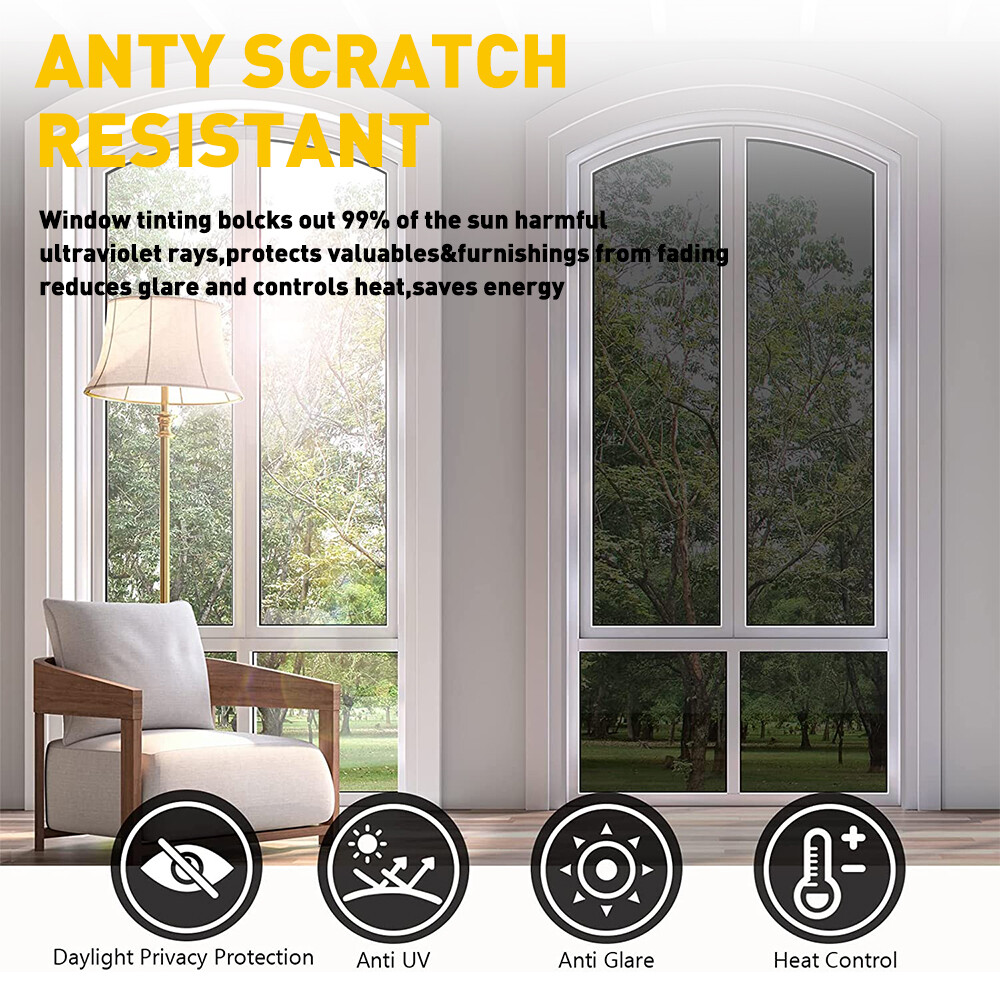 5% 15% 25% 35% VLT Uncut 50*300/600 Roll Window Tint Film Car Home Office Glass