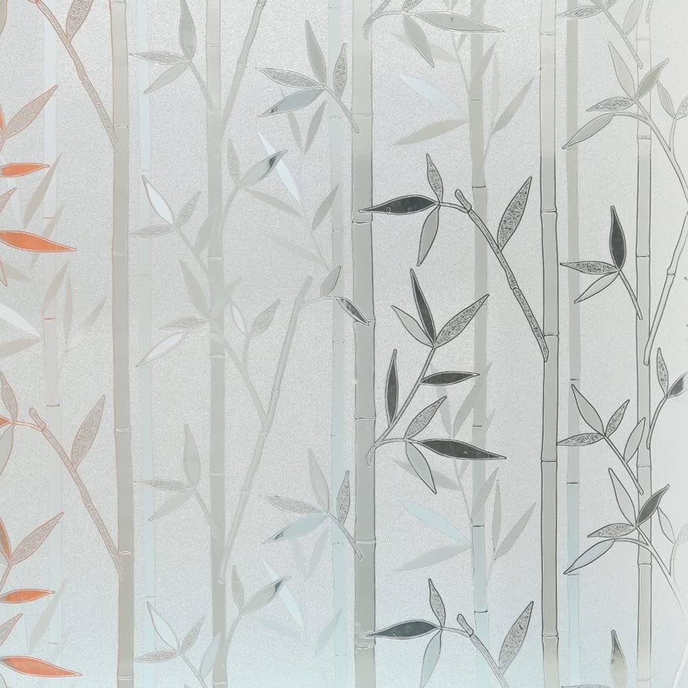 Stained Glass Window Film Privacy Static Cling Anti UV 35×78.7in
