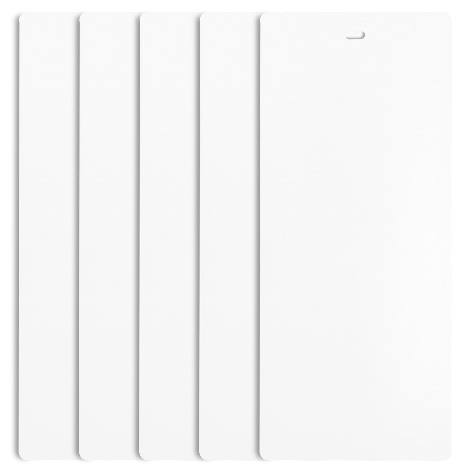 White Vertical Blind Slats Vanes Replacement Blinds Sliding Door 94.5″ x 3.5″