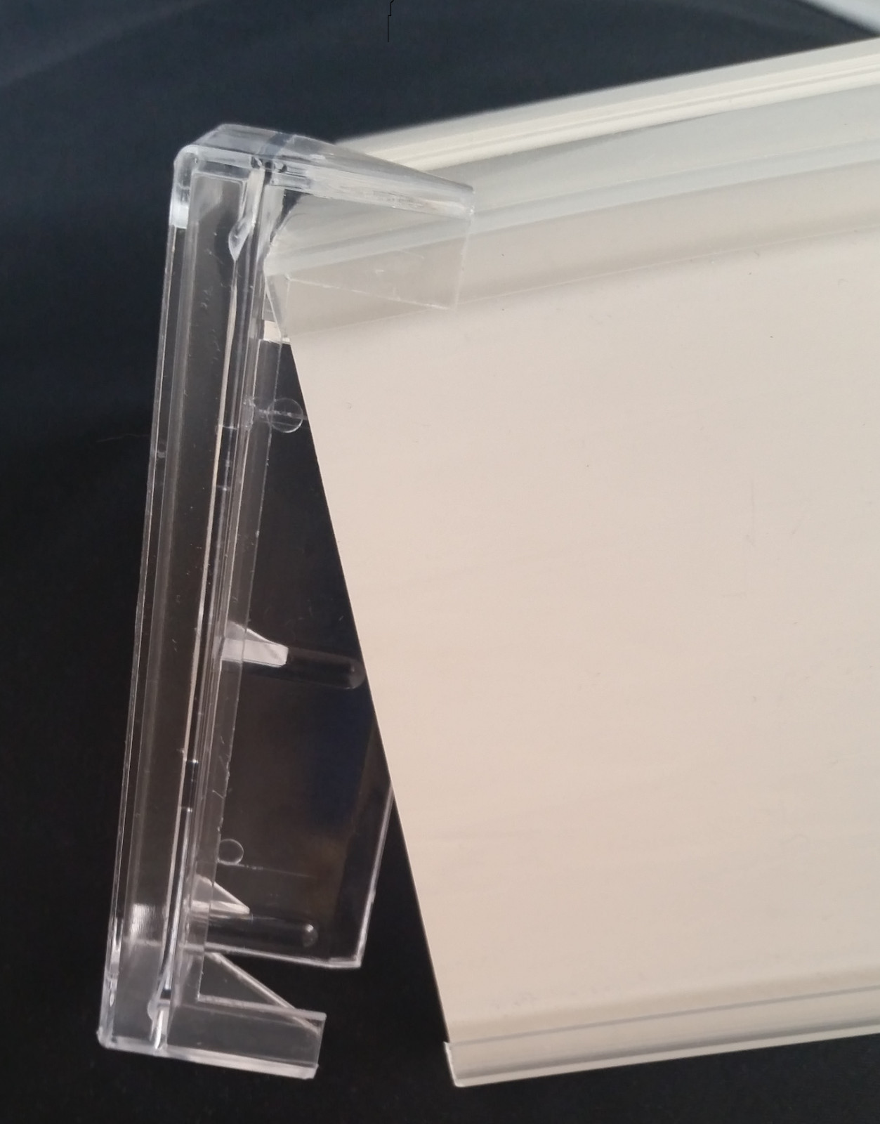 Valance Returns – Side Pieces for Outside Mount Valance – Clear Corners Not Inc.