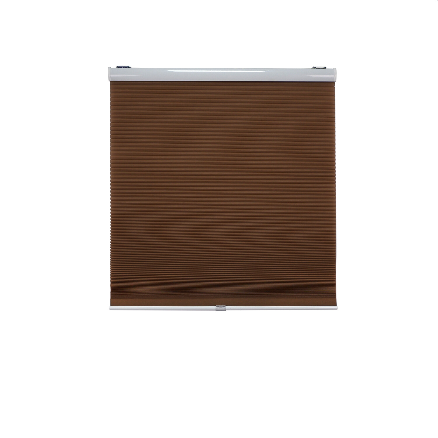Coffee 71″ W X 48″ H Privacy & Light Filtering Cordless Cellular Shades Window B
