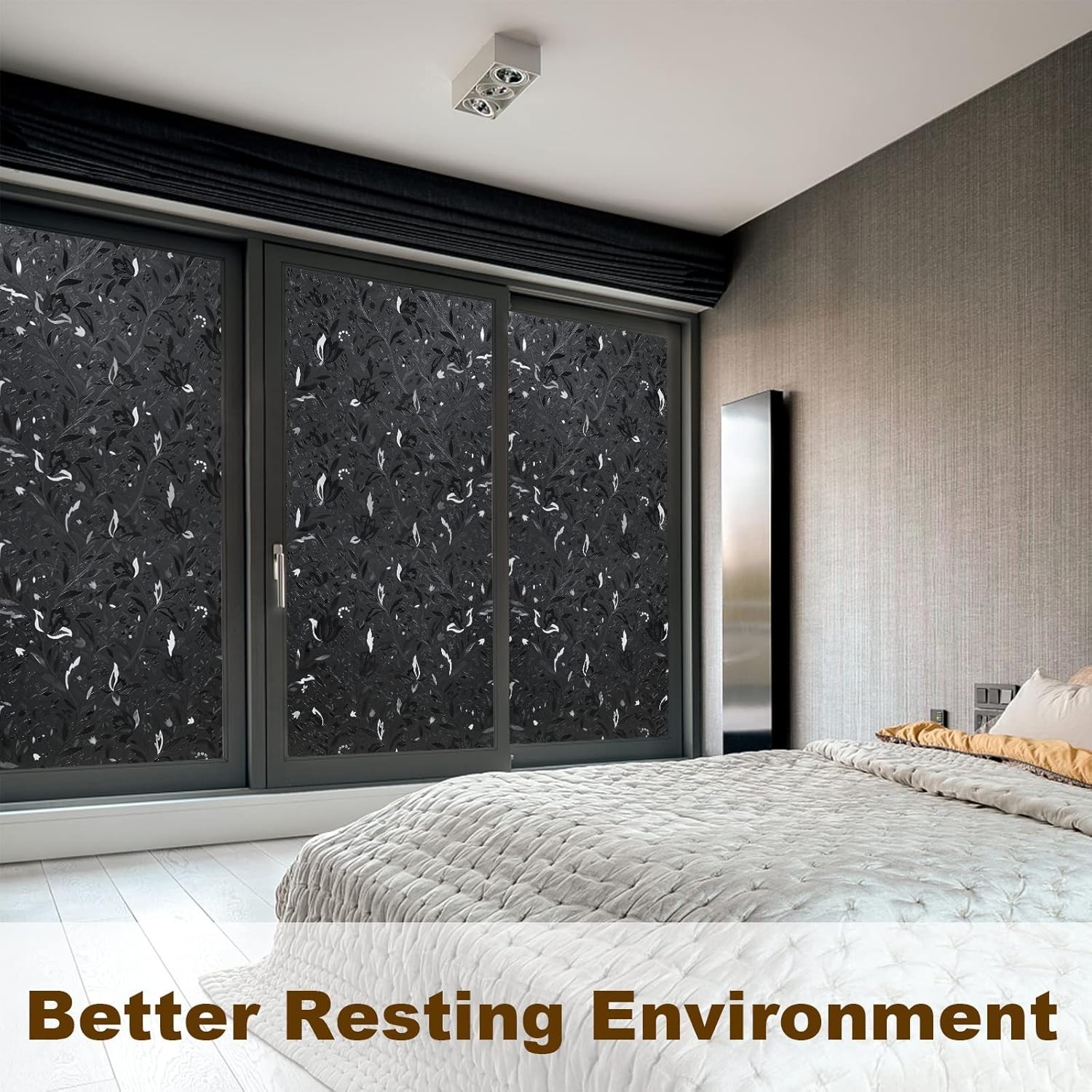 Removable Black Window Cover – Total Blackout & Easy Installation, 17.7×78.7
