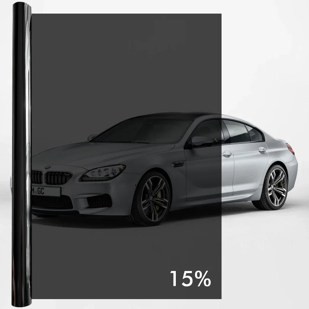 50x300cm Car Window Tint Film UV Privacy Black Vinyl Glass Solar Protector