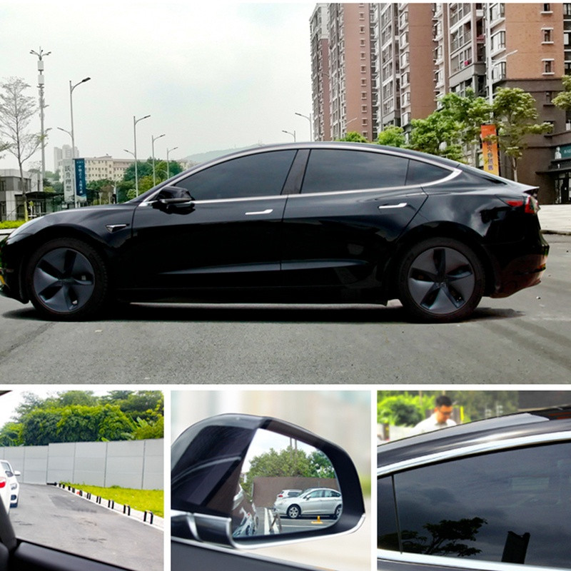 DIY Car Window Foils Tint Tinting Film Roll Auto Glass Stickers Sunshade 5-50%