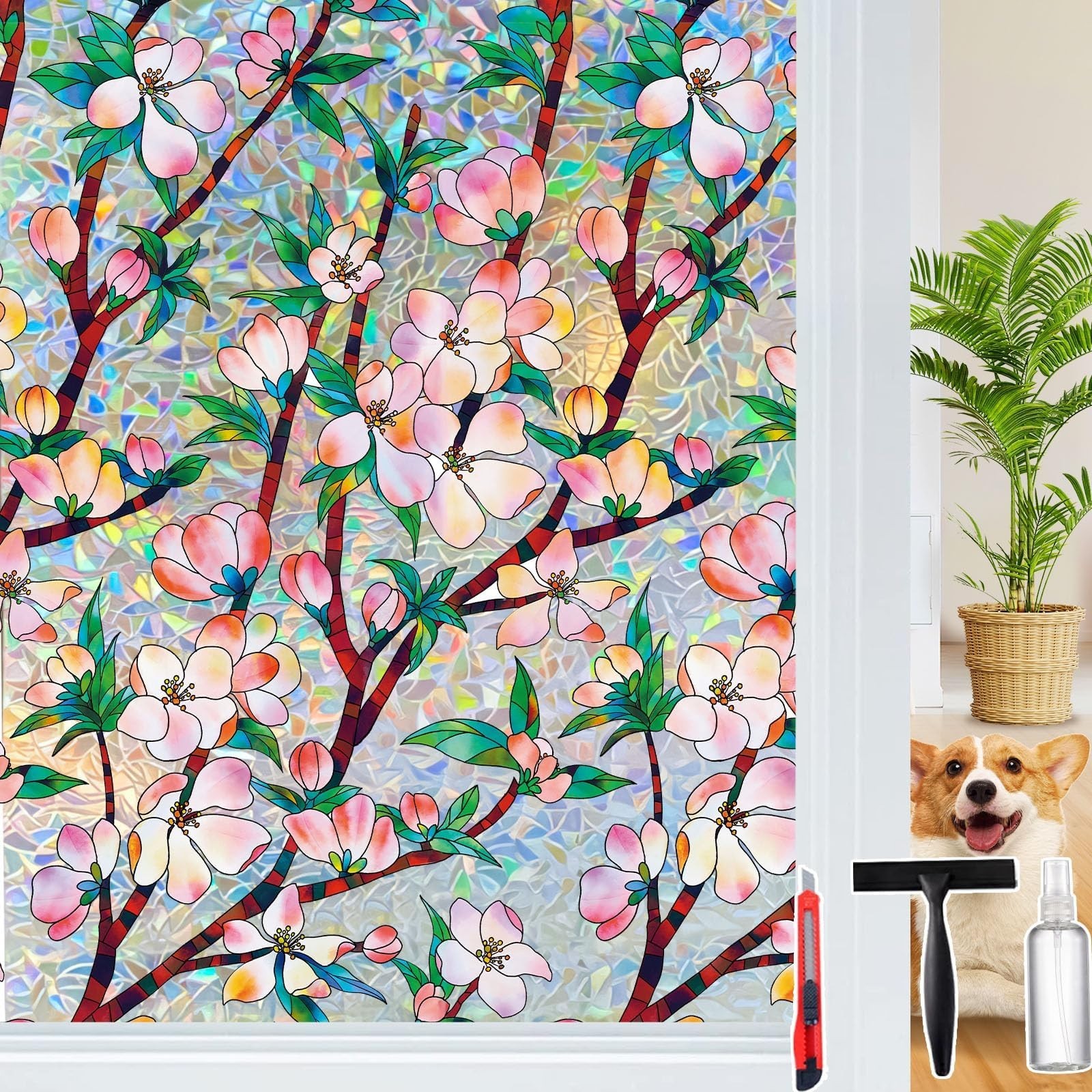 One Way Mirror Privacy Reflection Window Tint Film Reduce Heat & Energy Saver