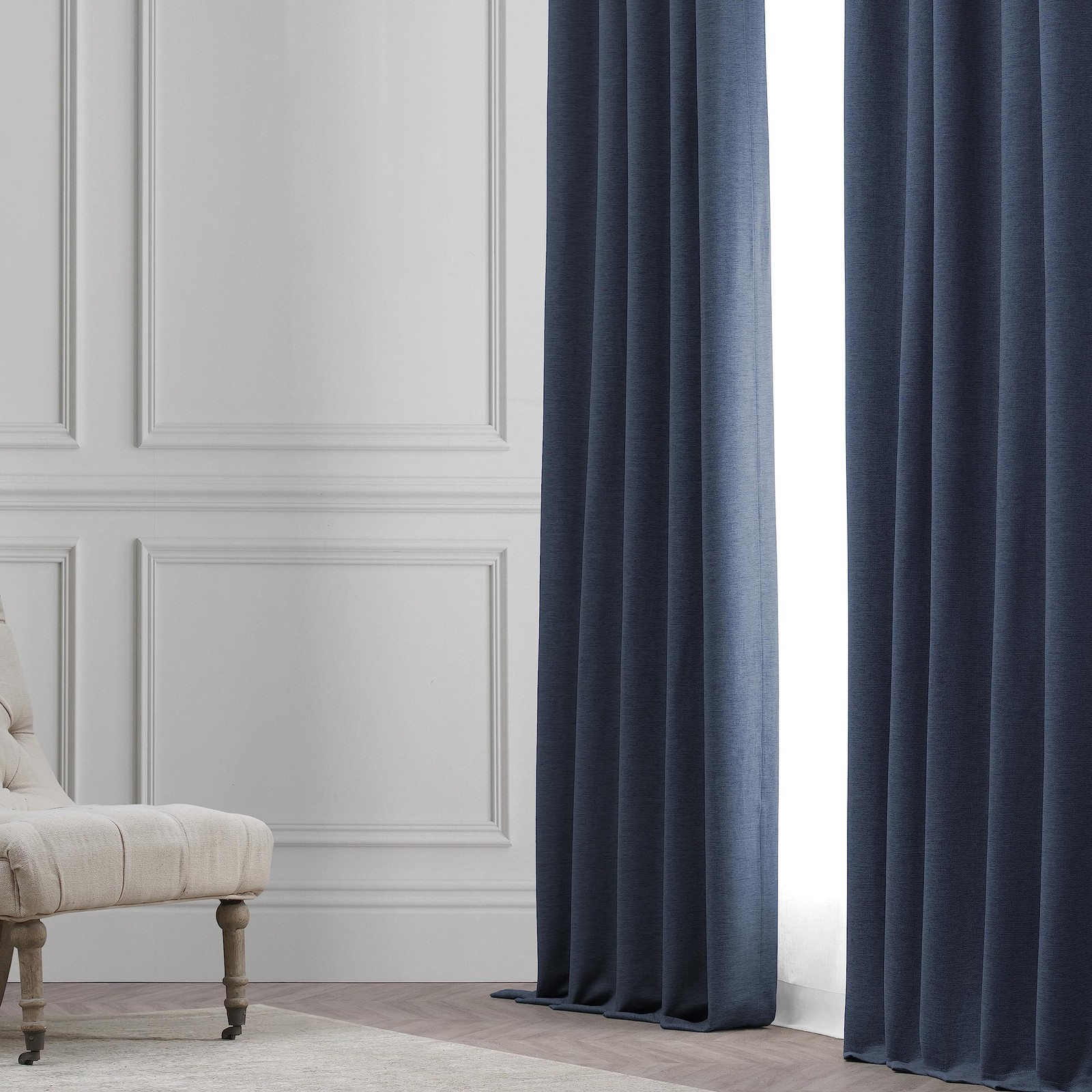 Hpd Half Price Drapes Hpd Half Drapes Bellino Textured Faux Linen Room