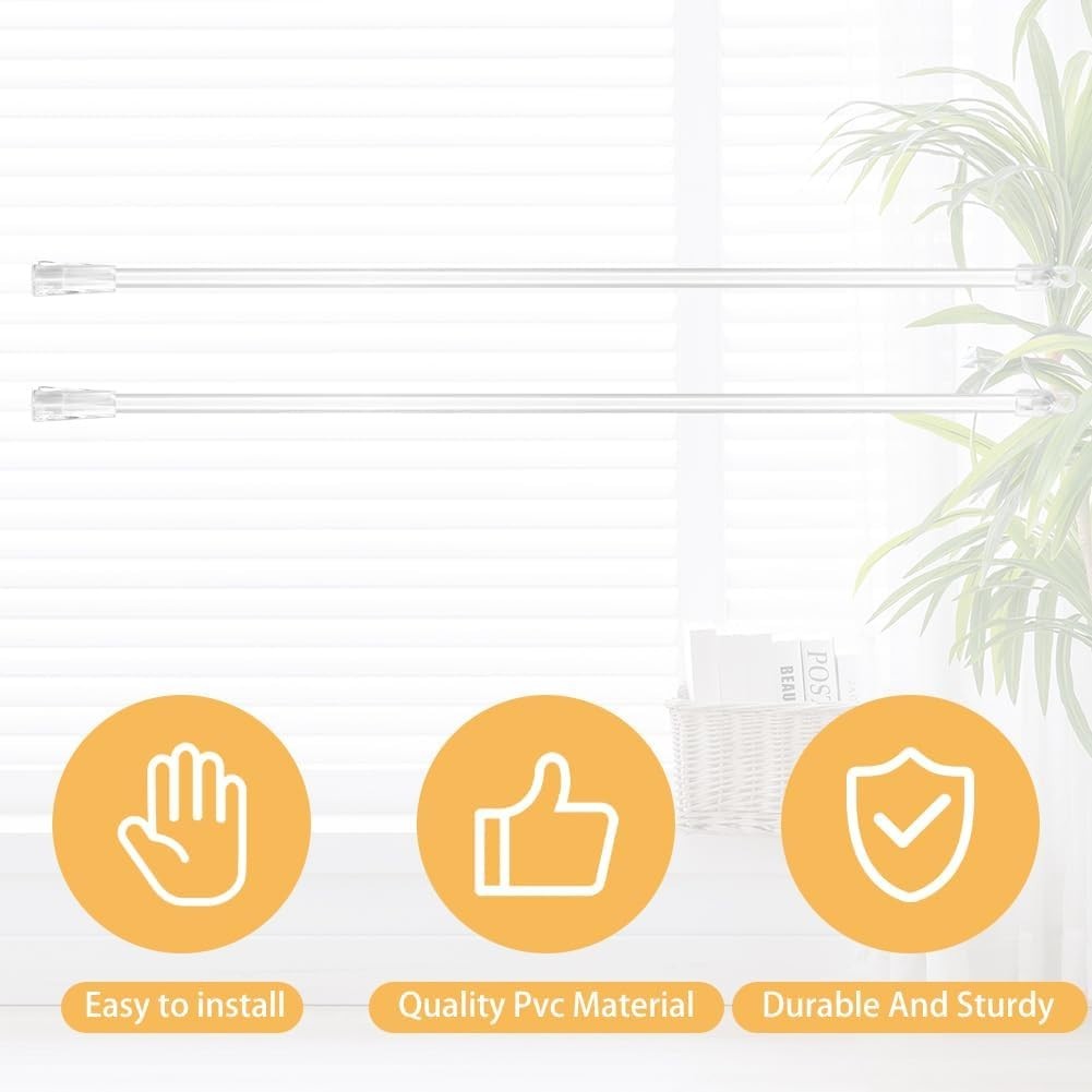 17 Inches 2 Pieces Blind Wand, Vertical Blinds free size, As Picture Show