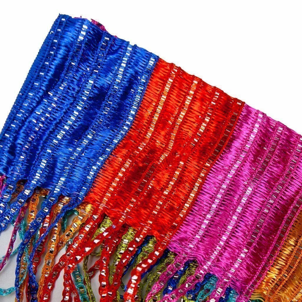 Plain String Door Curtain Panel Tassel Room Divider Fringe Window Hang 2M