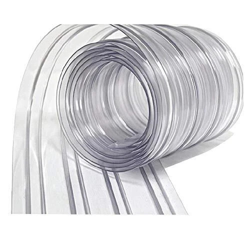 Resilia Vinyl Strip Curtain for Walk-in Freezers 8″x8′ Single Strip Clear
