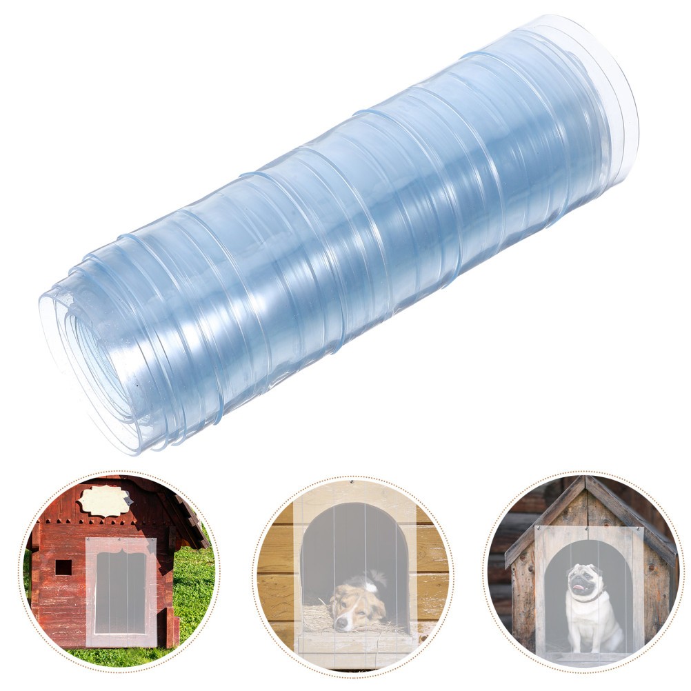 Pvc Curtain Strip Dog Door Scratch Protector Clear Flap for Doggie
