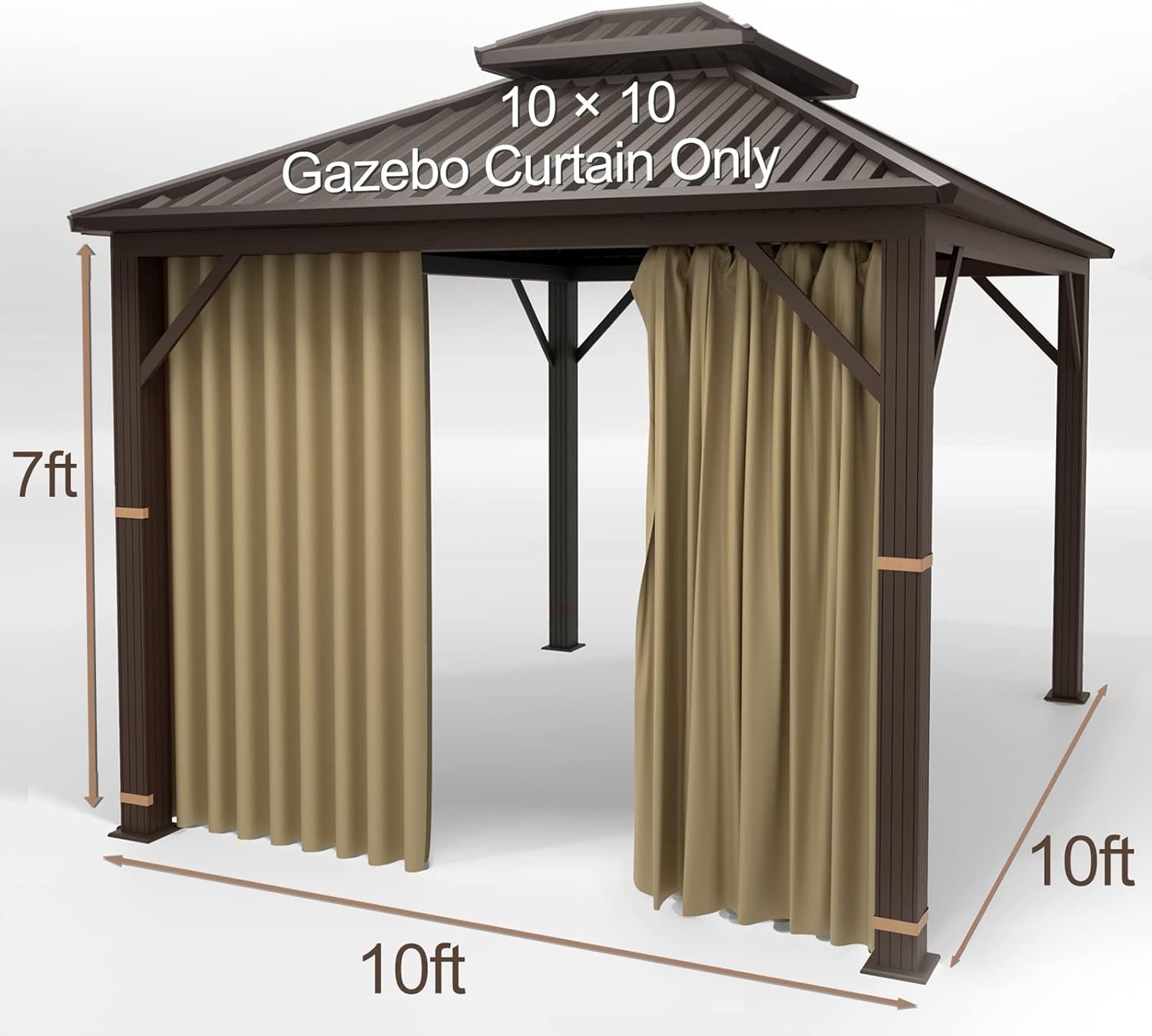 Gazebo Privacy Curtain