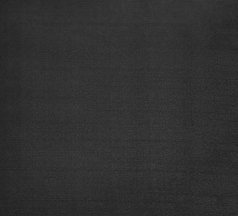 38″X84″ Black Textured Solid Curtain, Single Panel, Mainstays