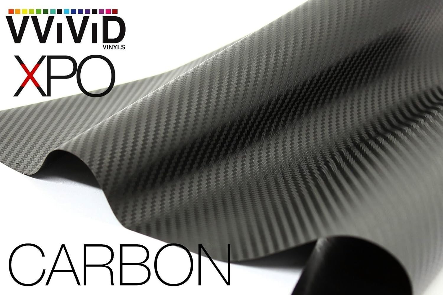 Black Carbon Fiber Automotive Vinyl Wrap Film W/ 3M Toolkit (1Ft X 5Ft)