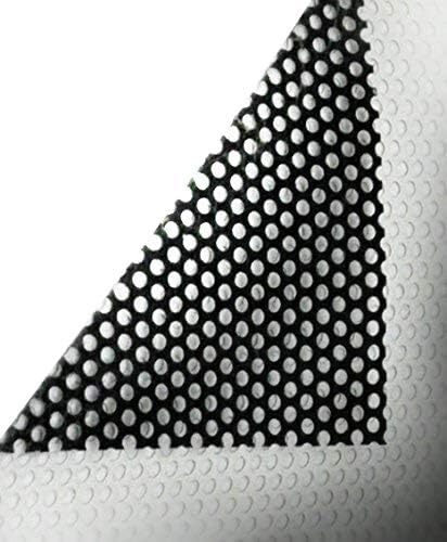One-Way Perforated Vinyl Privacy Window Film Adhesive Glass Wrap Roll (5ft x 54