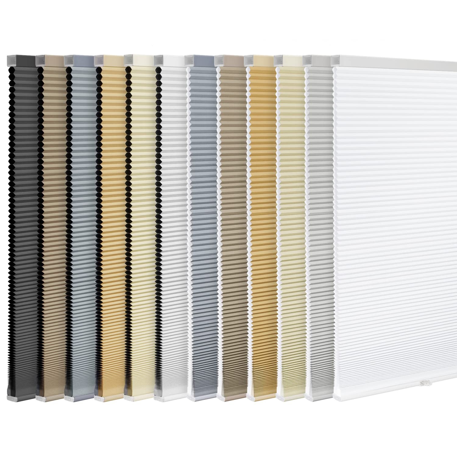 LazBlinds Cordless Cellular Shades, Light Filtering Honeycomb Shades for Home,