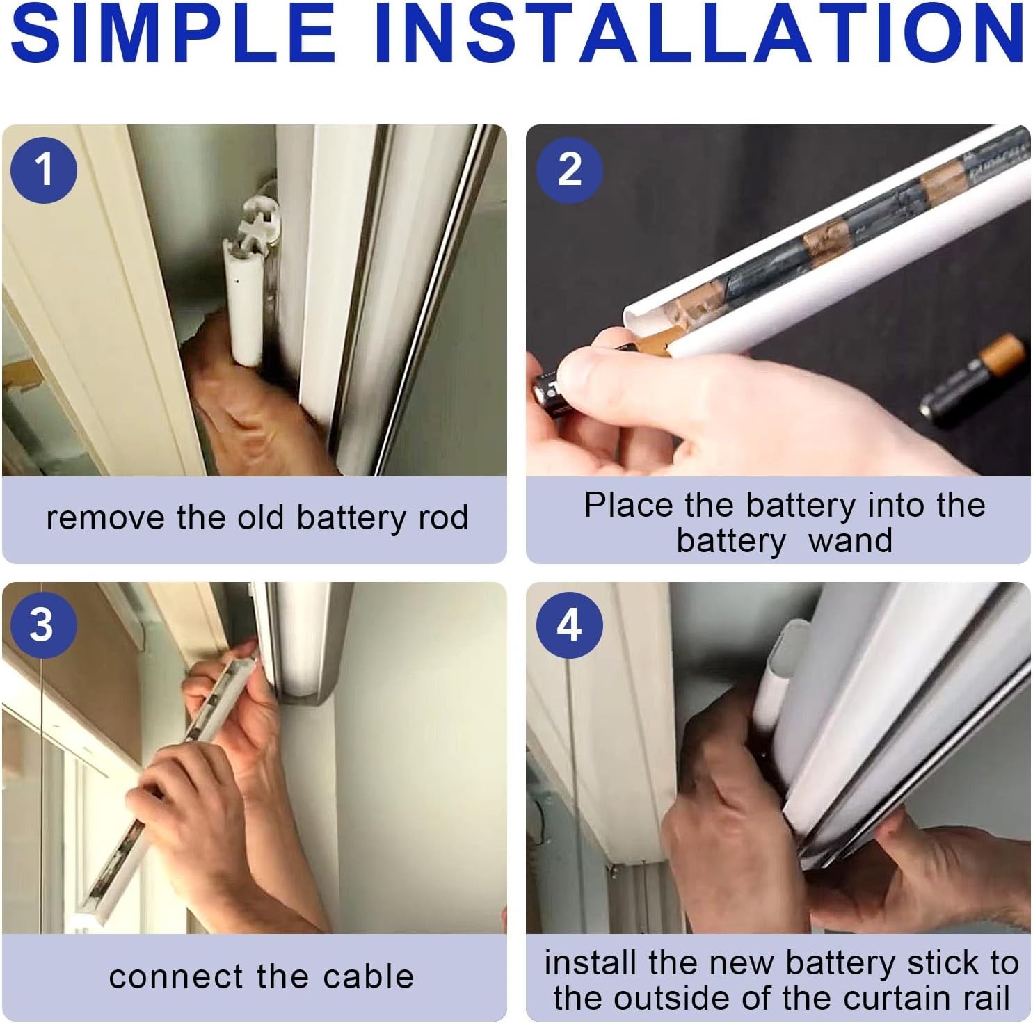 Hunter Douglas Battery Wand Platinum Technology 2.0 Battery Wand