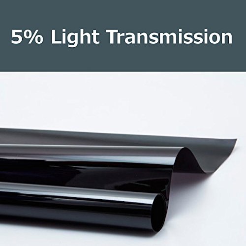 Uncut Window Tint VLT Film Heat Reduce Block Shade Blackout Mirror Home Office