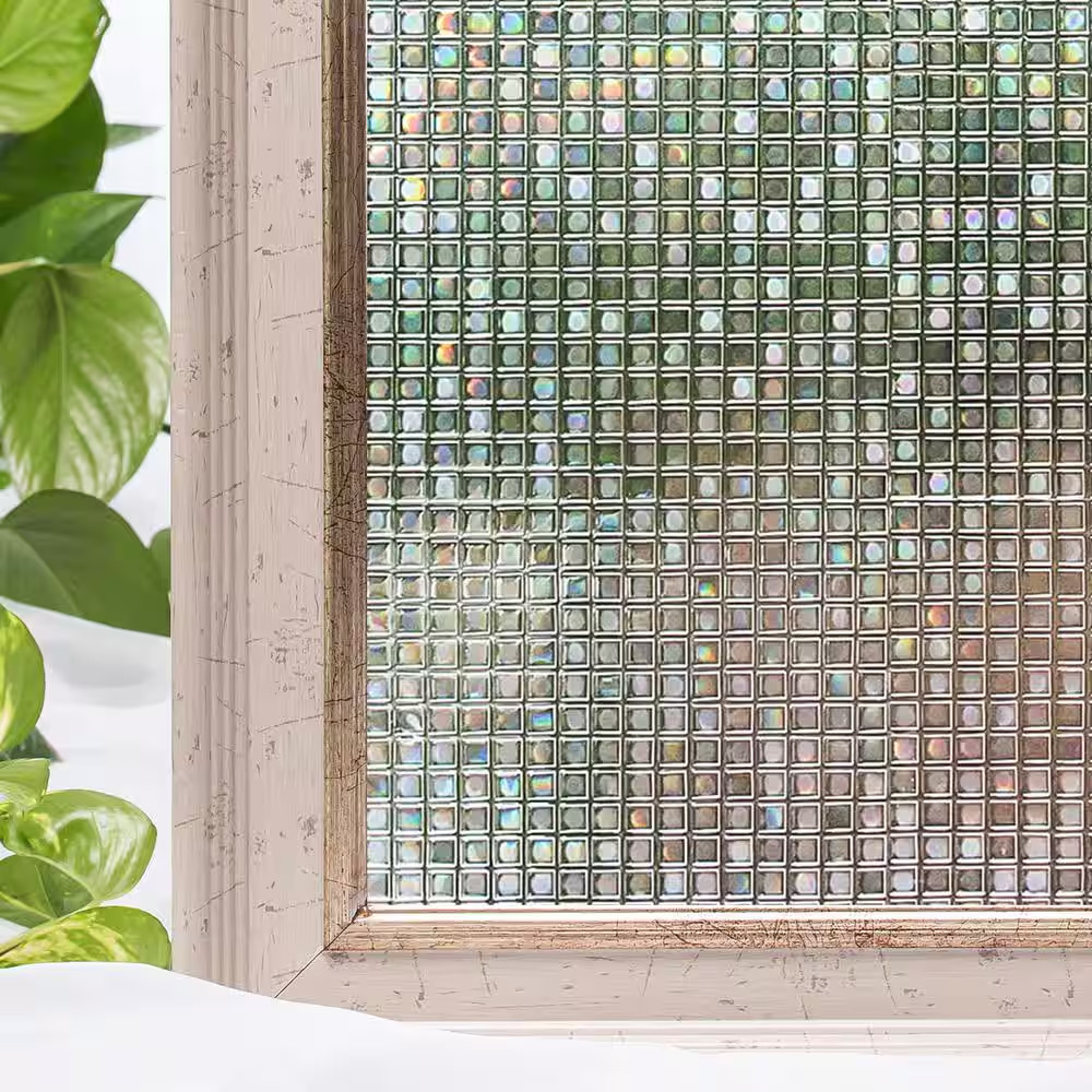 35.4 In. X 78.7 In. Decorative and Privacy 3D Window Film