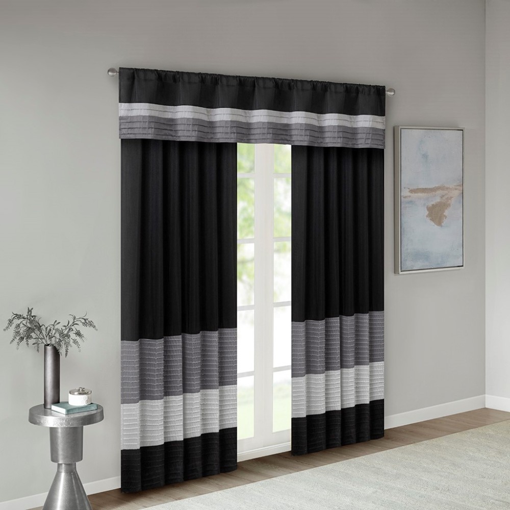 Po i Pintuck Curtain Panel(Only 1 Pc Panel)