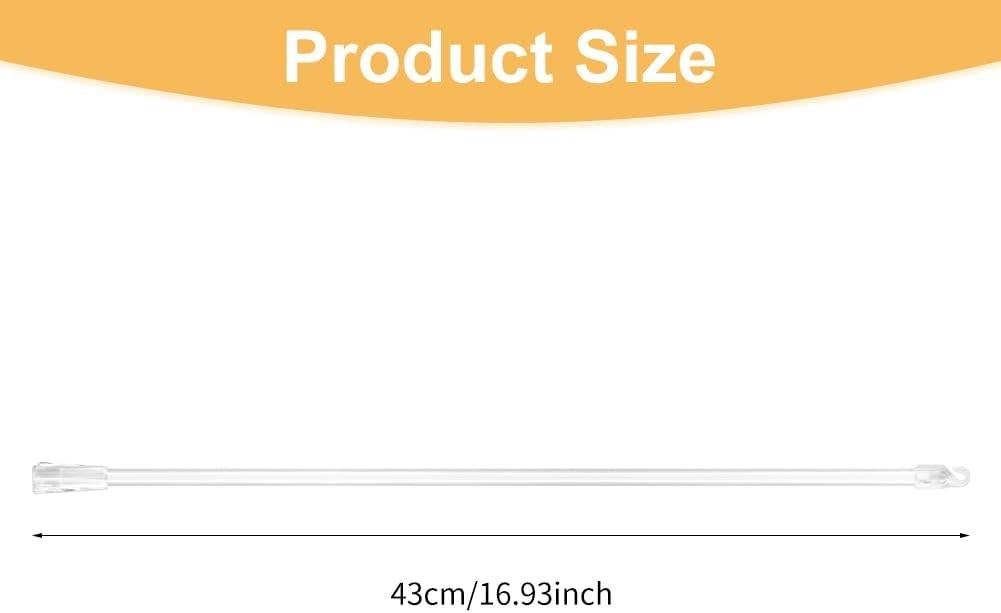 17 Inches 2 Pieces Blind Wand, Vertical Replacement Parts, Tilt Replacement, …