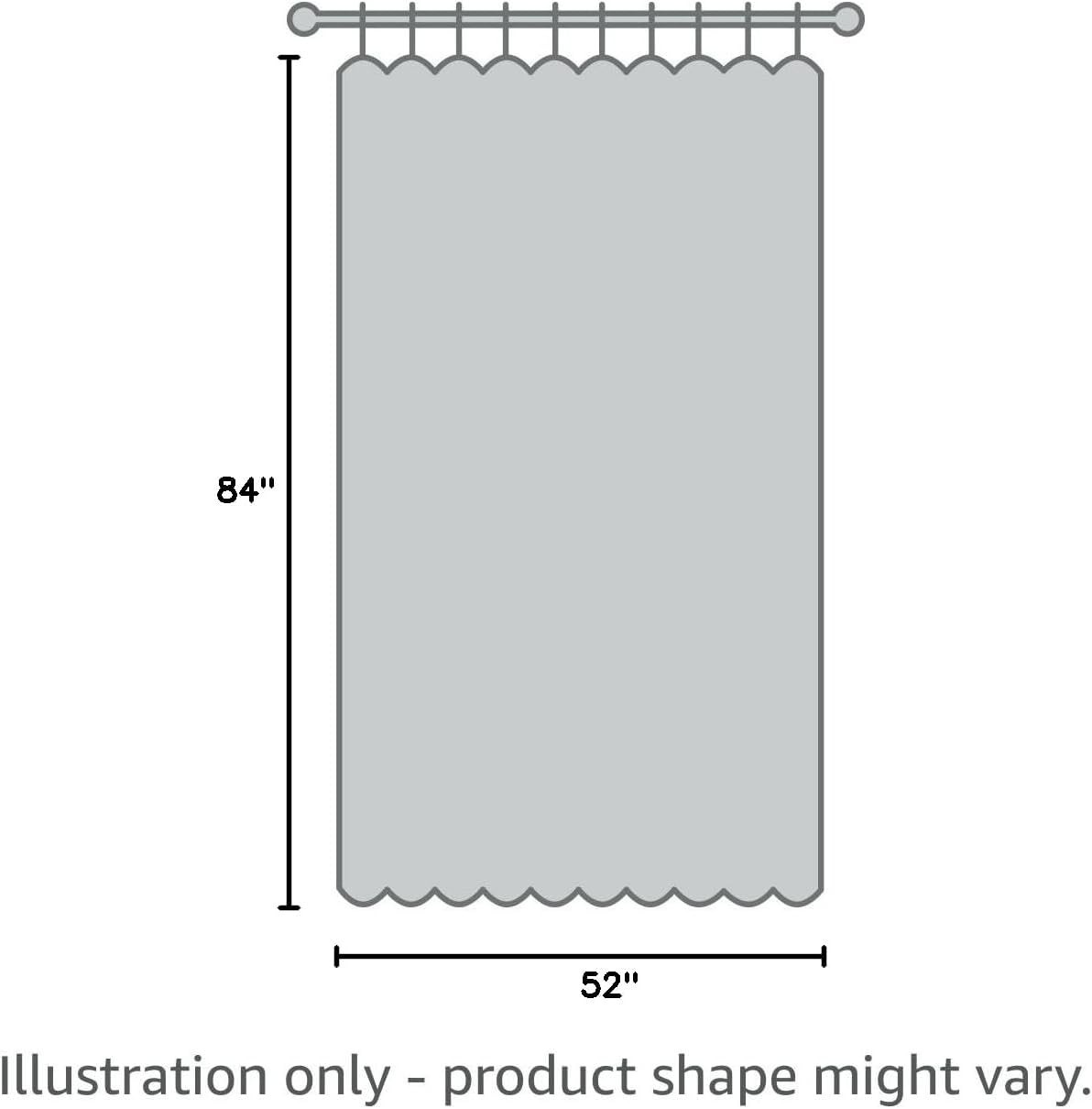 Versatile Brown Sheer Curtains 84″ L, Stylish Rod Pocket Panels For Any Room