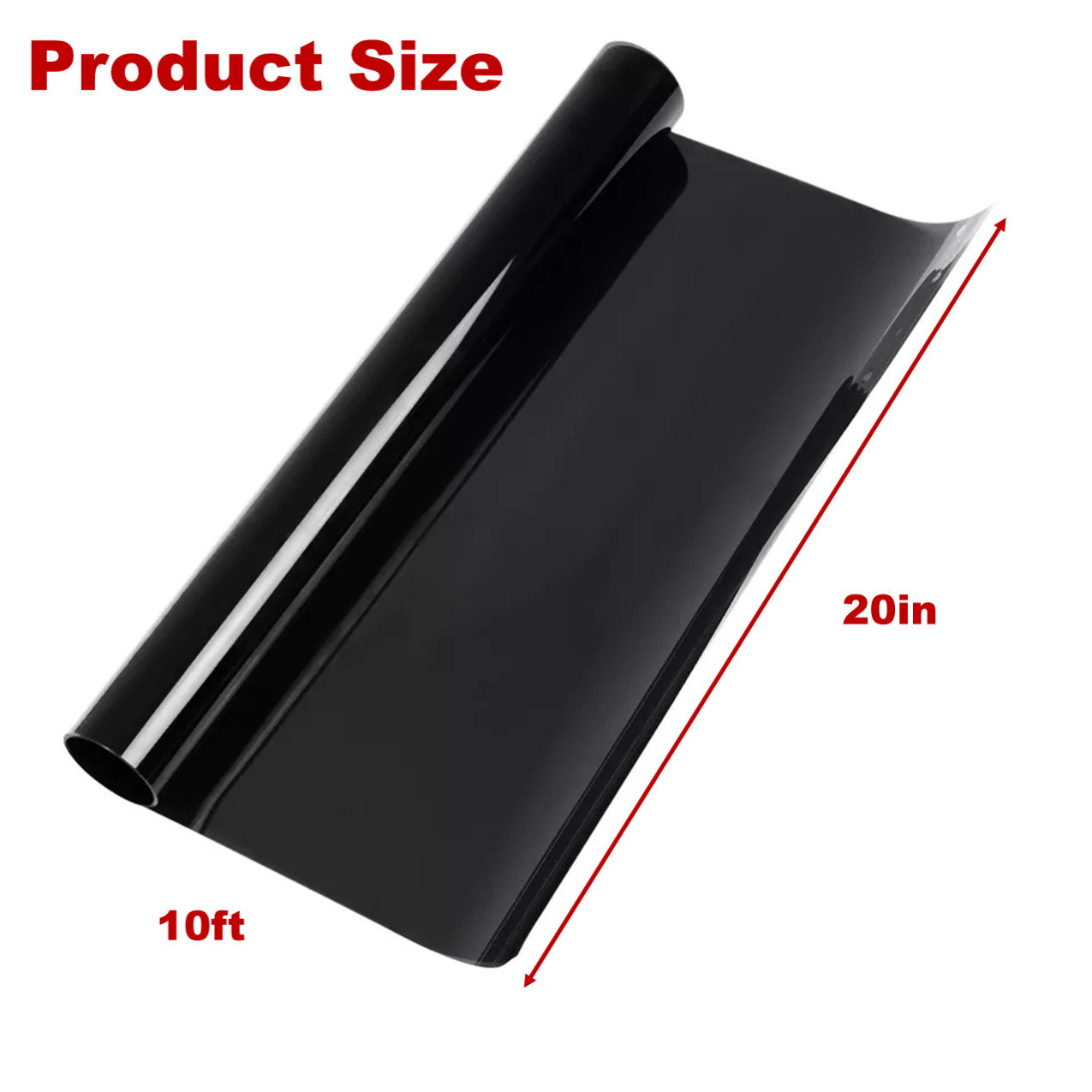 15% VLT Nano Ceramic Window Tint Film 95% IRR 99% UVR High Heat Block Multi-Size