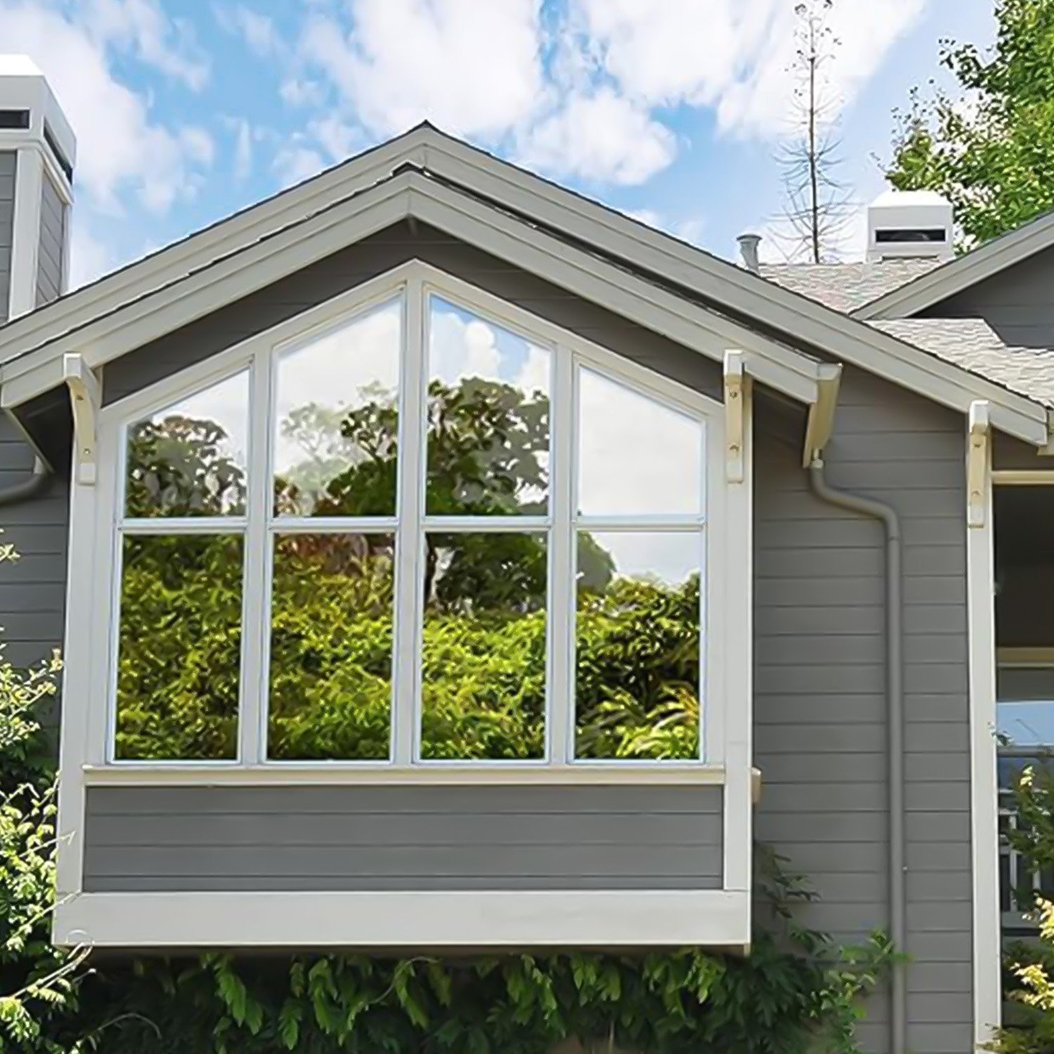 One Way Mirror Privacy Reflection Window Tint Film Reduce Heat & Energy Saver