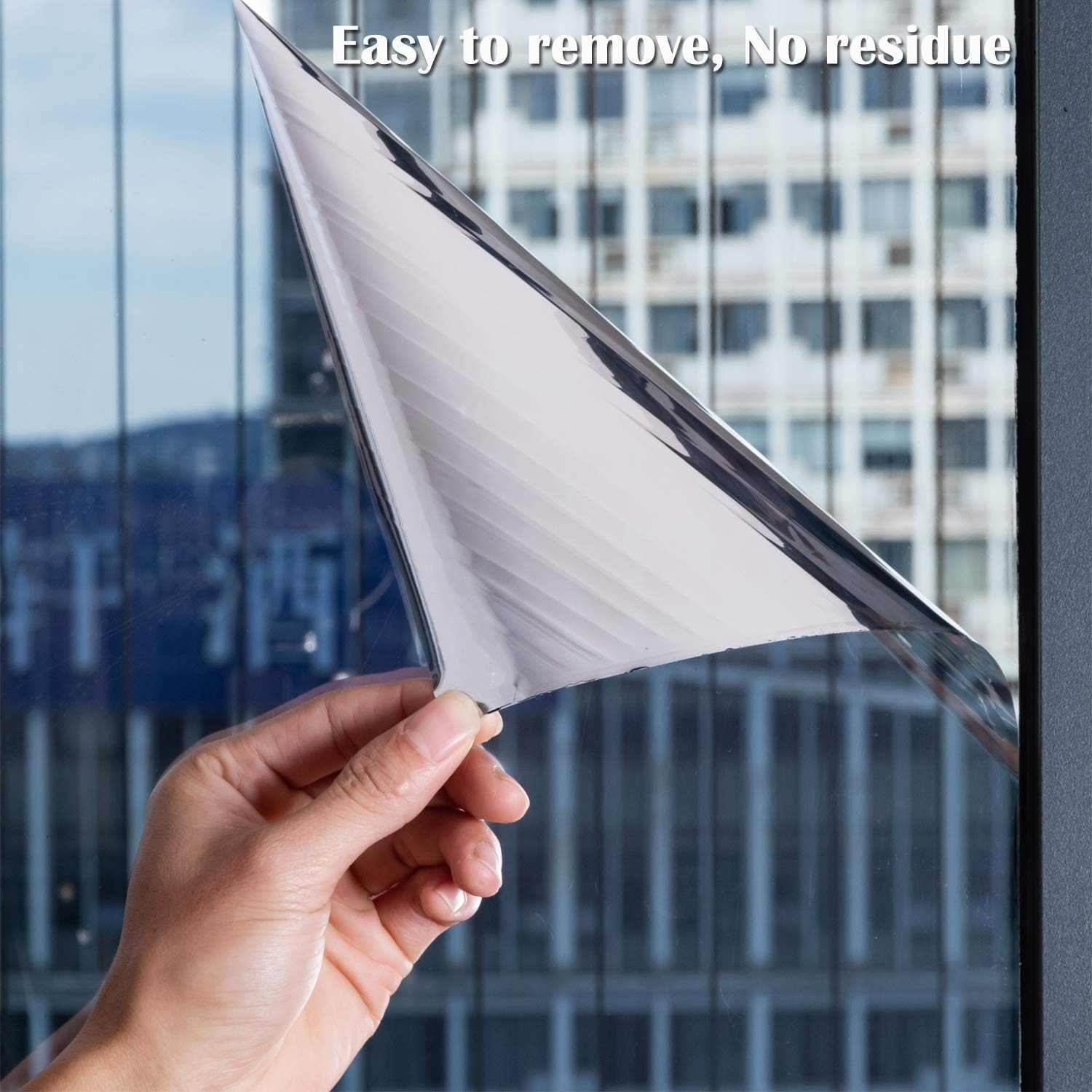 One Way Privacy Window Film Daytime Mirror Effect Reflective Window Tint