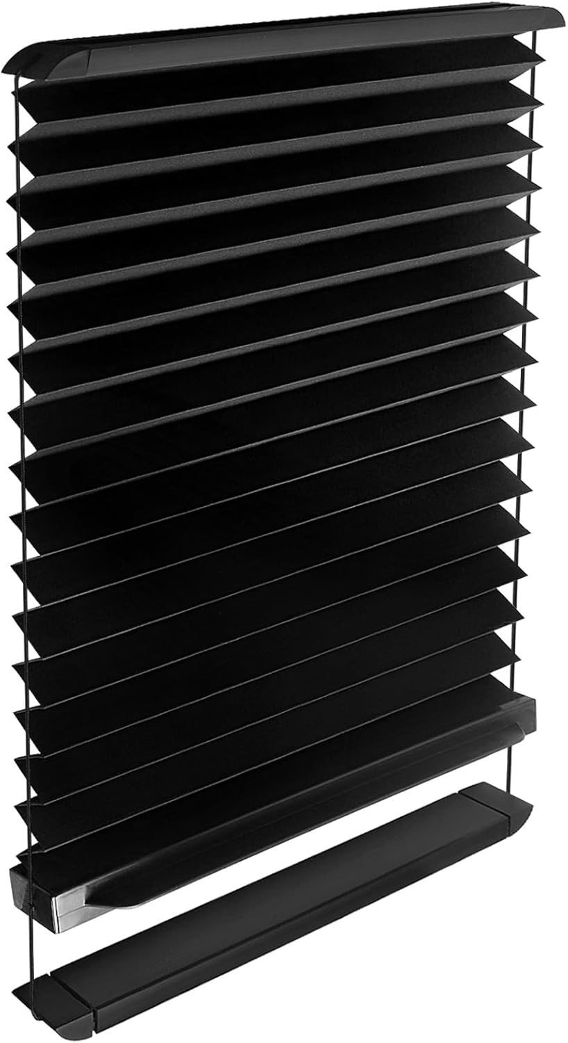 Thin Shade Ready RV Entry Door Window Lippert Prepped 12”x21” Pleated Blinds