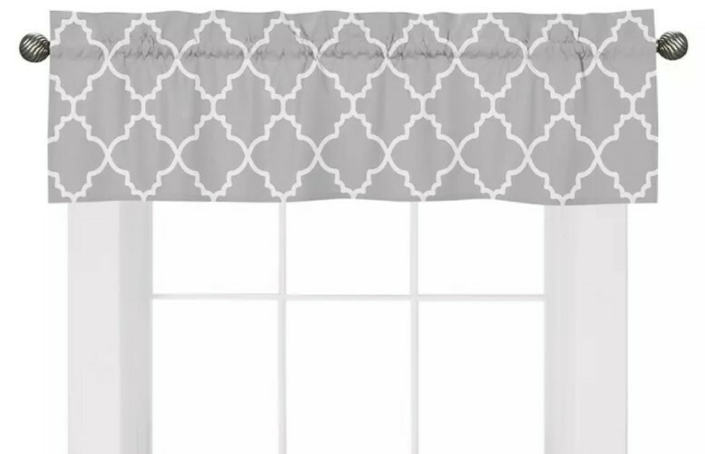 LINED WINDOW VALANCE CURTAIN 42X12 MUSICIAN BAND INSTRUMENT PIANO GUITAR MUSIC