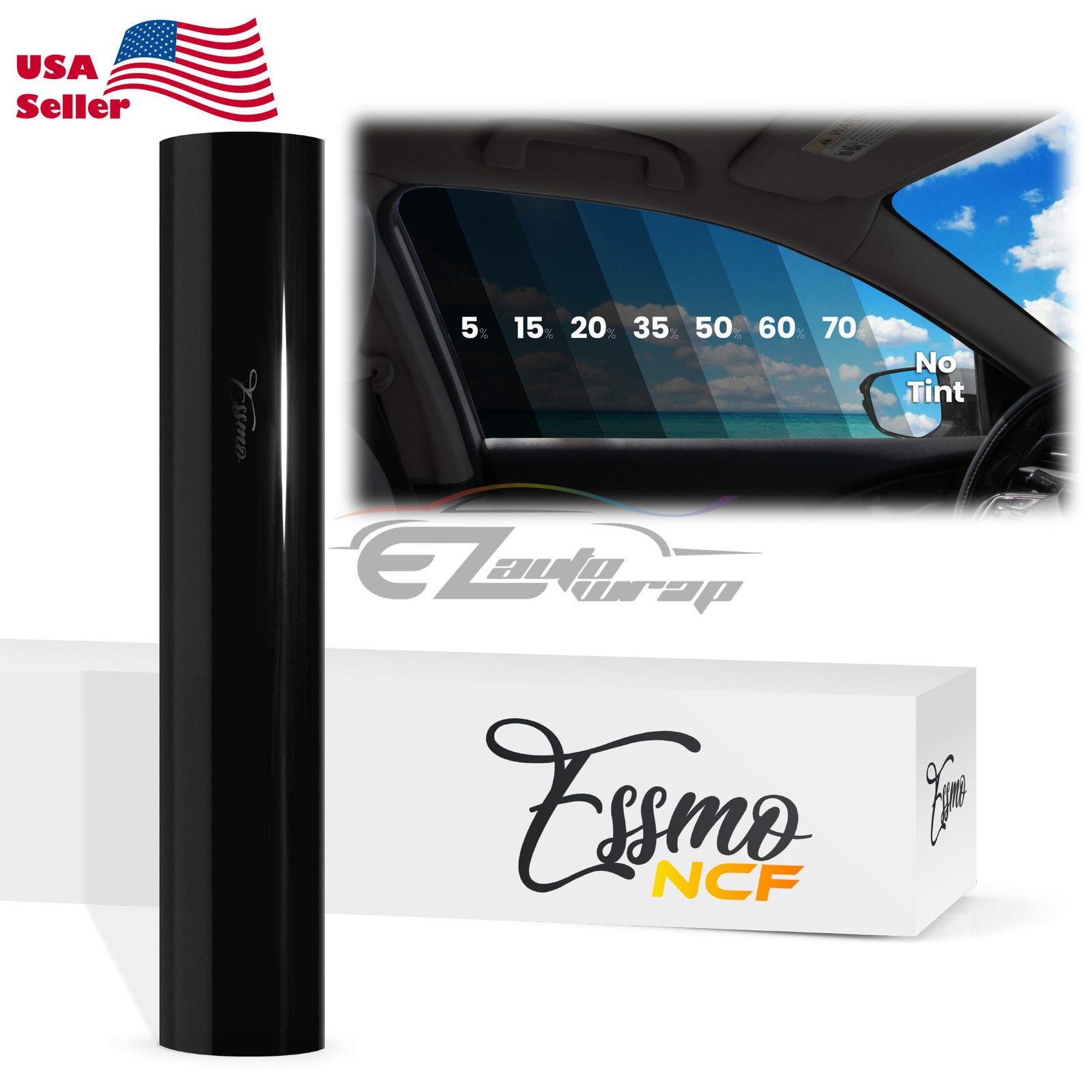 ESSMO Nano Ceramic Window Tint Film 20″ inches Width Car Home UV Heat Protection