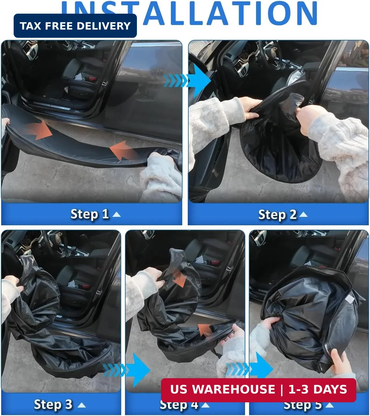 Windshield Sun Shade Custom-Fit for 2013-2018 Audi Q3 Accessories | Front Window