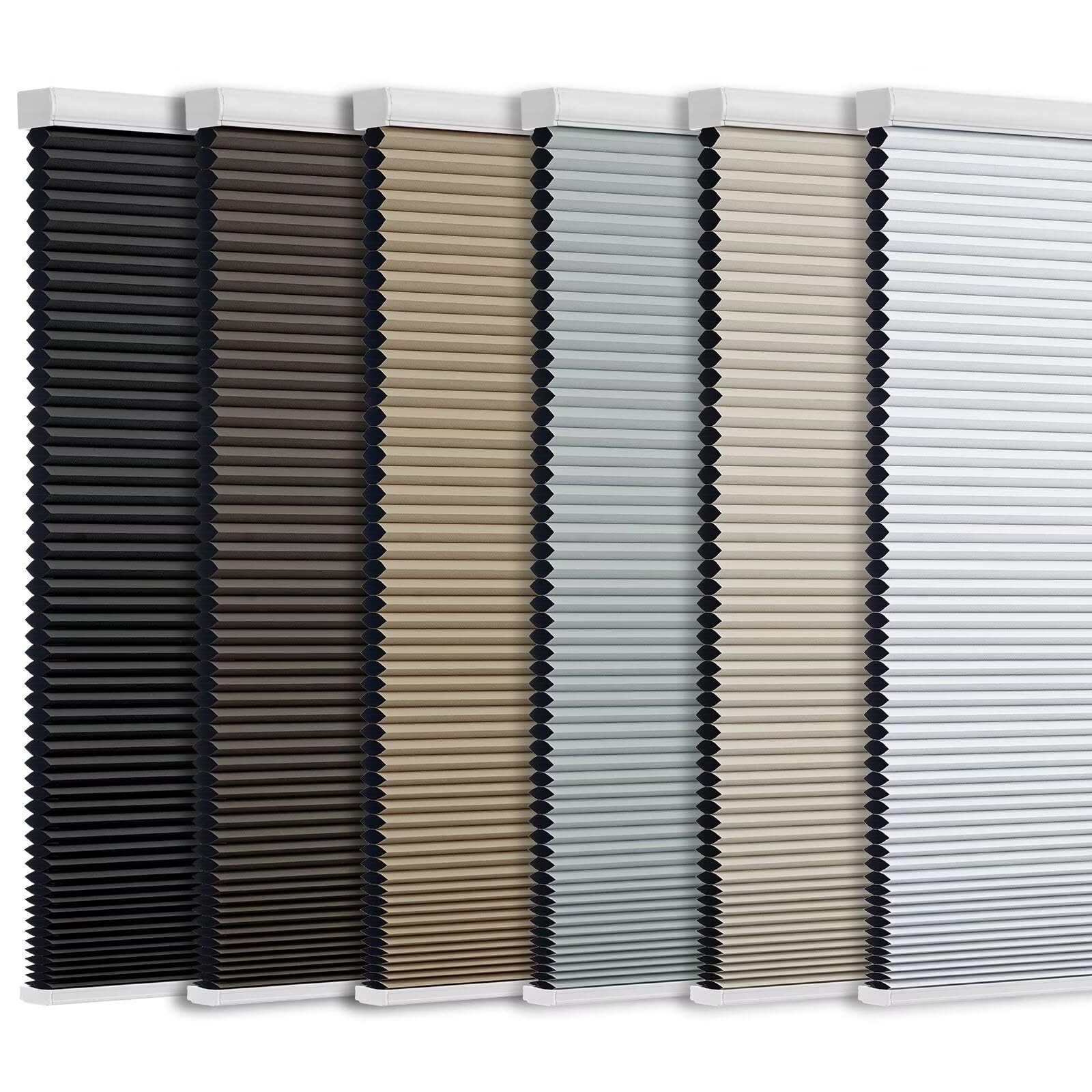 Cellular Blinds for Indoor Windows Doors Blackout Pull Down Shades Heat Light…