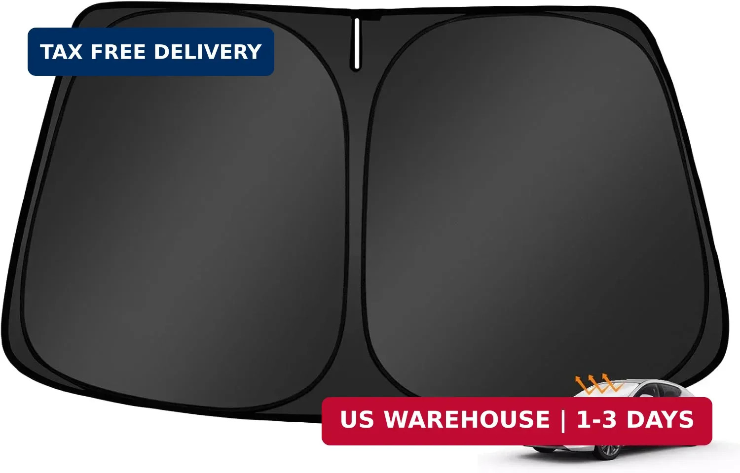 Custom Fit Windshield Sun Shade for Mazda 3 2019-2025 2026 Hatchback/Sedan, Fold