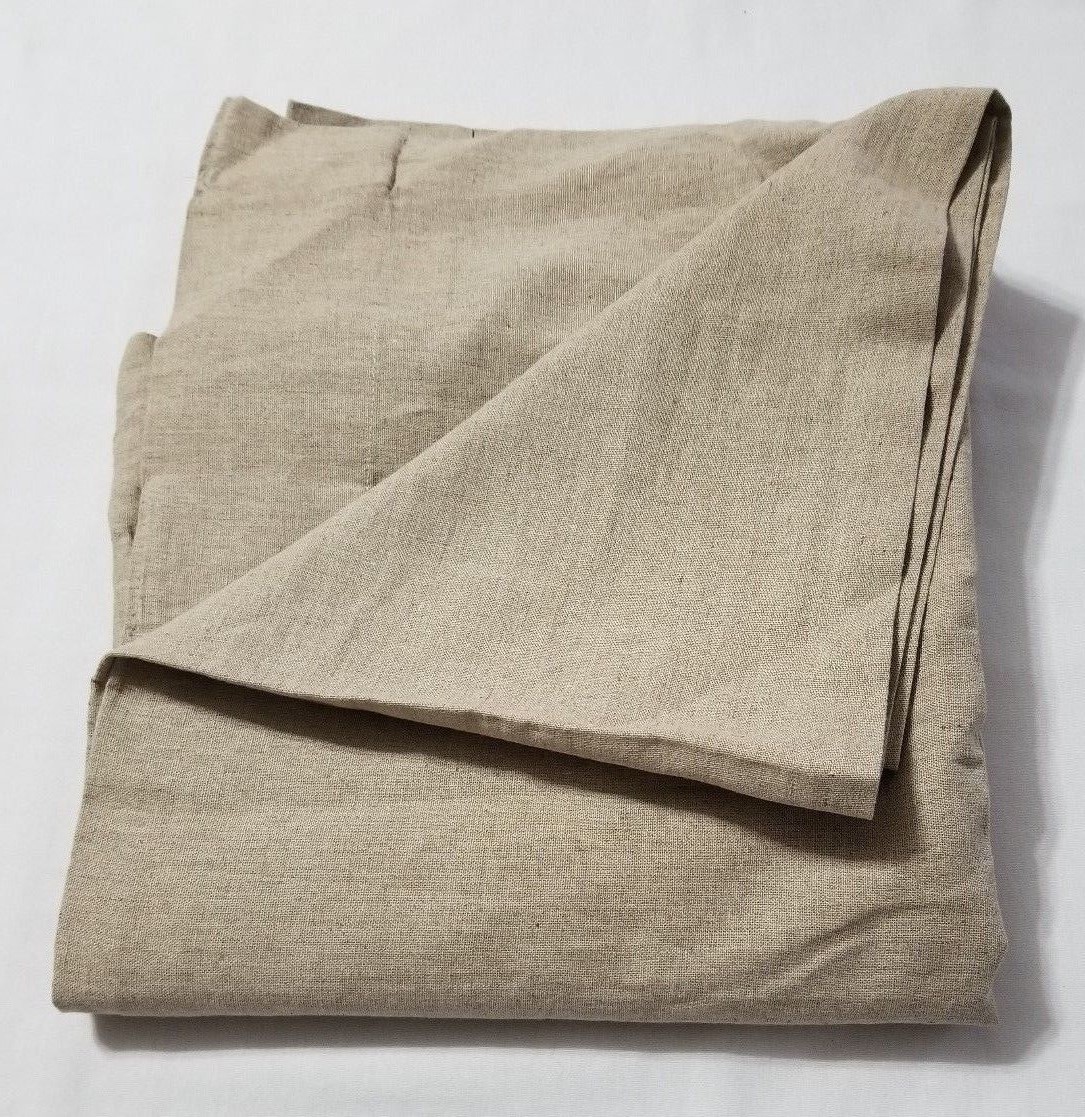 New Open Package Threshold Natural Khaki One Window Panel Curtain 56″WX93″L