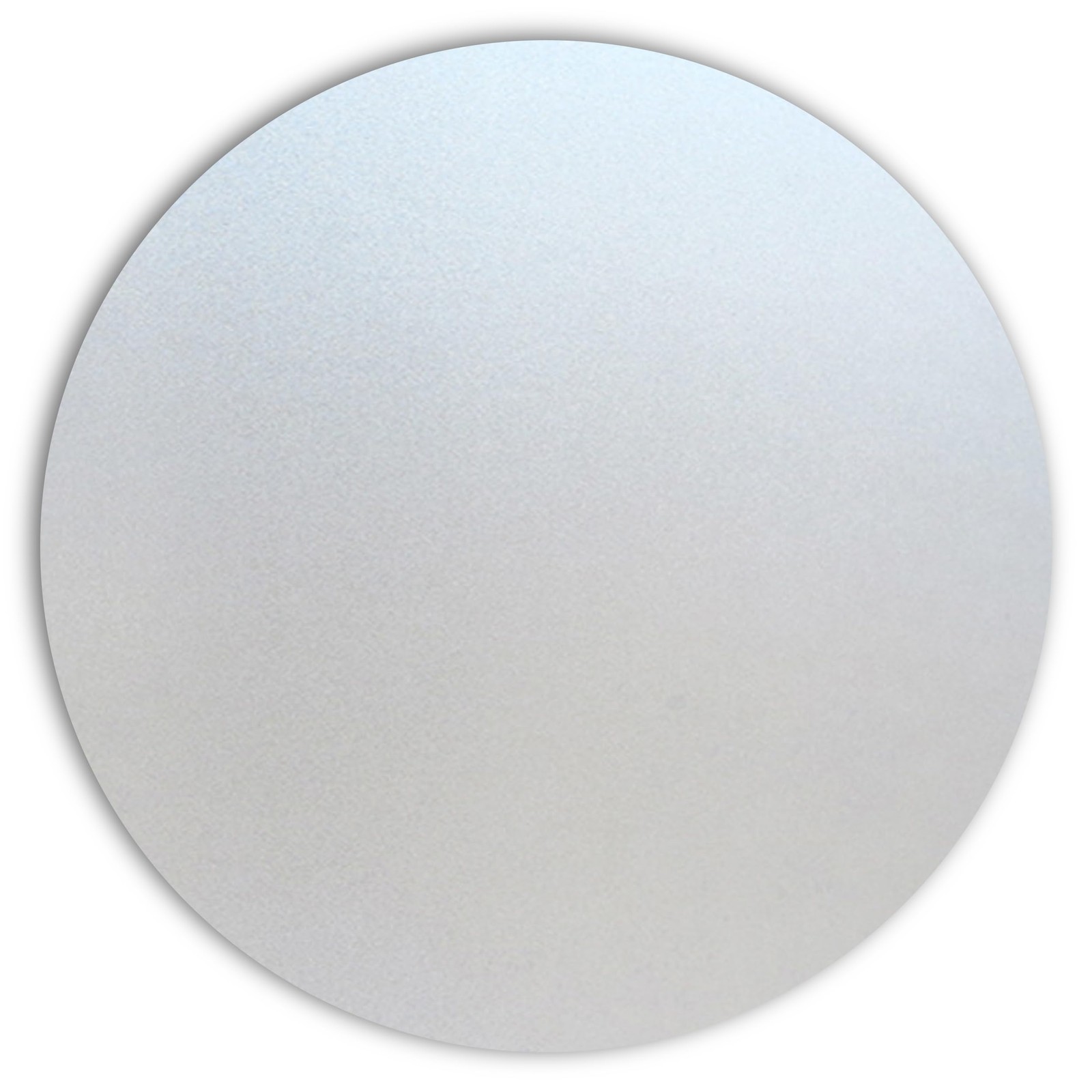 Precut Frosted Privacy Circle Window Film, Self Static Adhesive Cling, 34 inc…