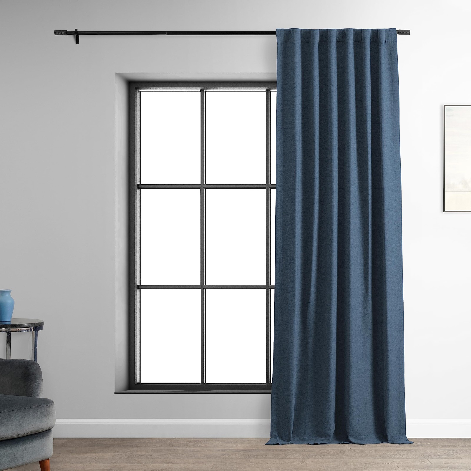 Hpd Half Price Drapes Hpd Half Drapes Bellino Textured Faux Linen Room