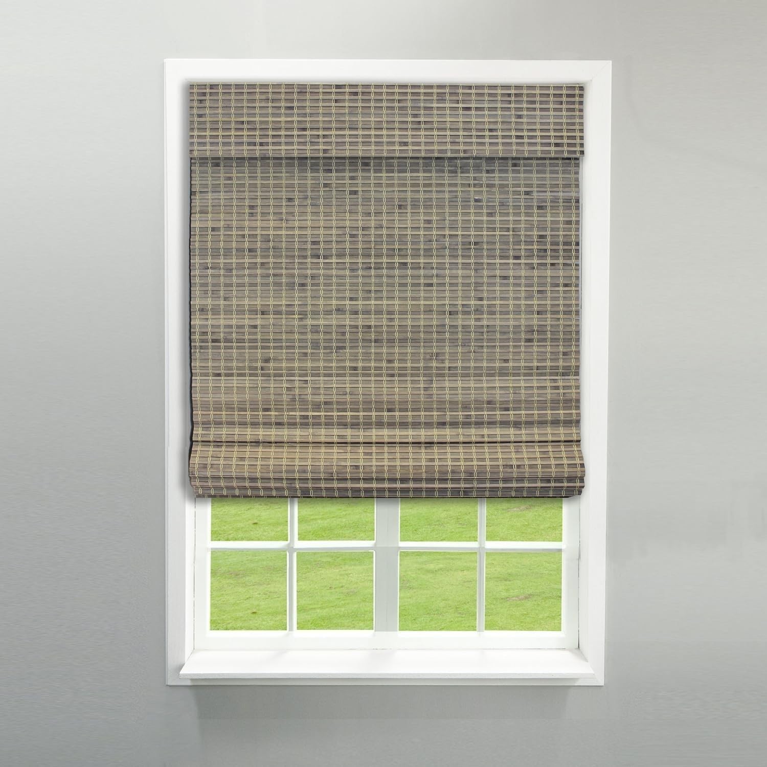 Radiance Cordless Bamboo Roman Shades Windows – Flatstick Bamboo Blinds